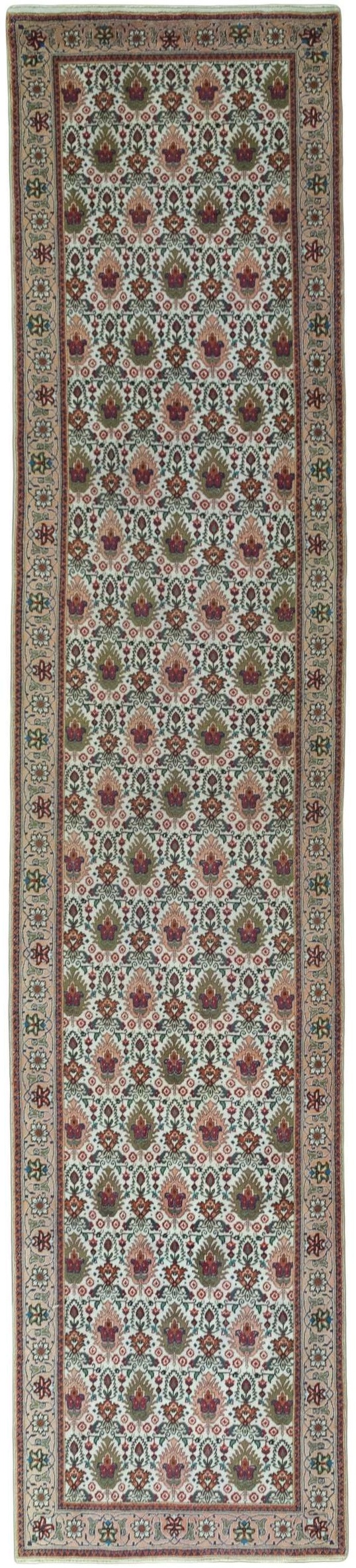 Teppich Läufer 80x400 - Täbriz 86 x 398 cm