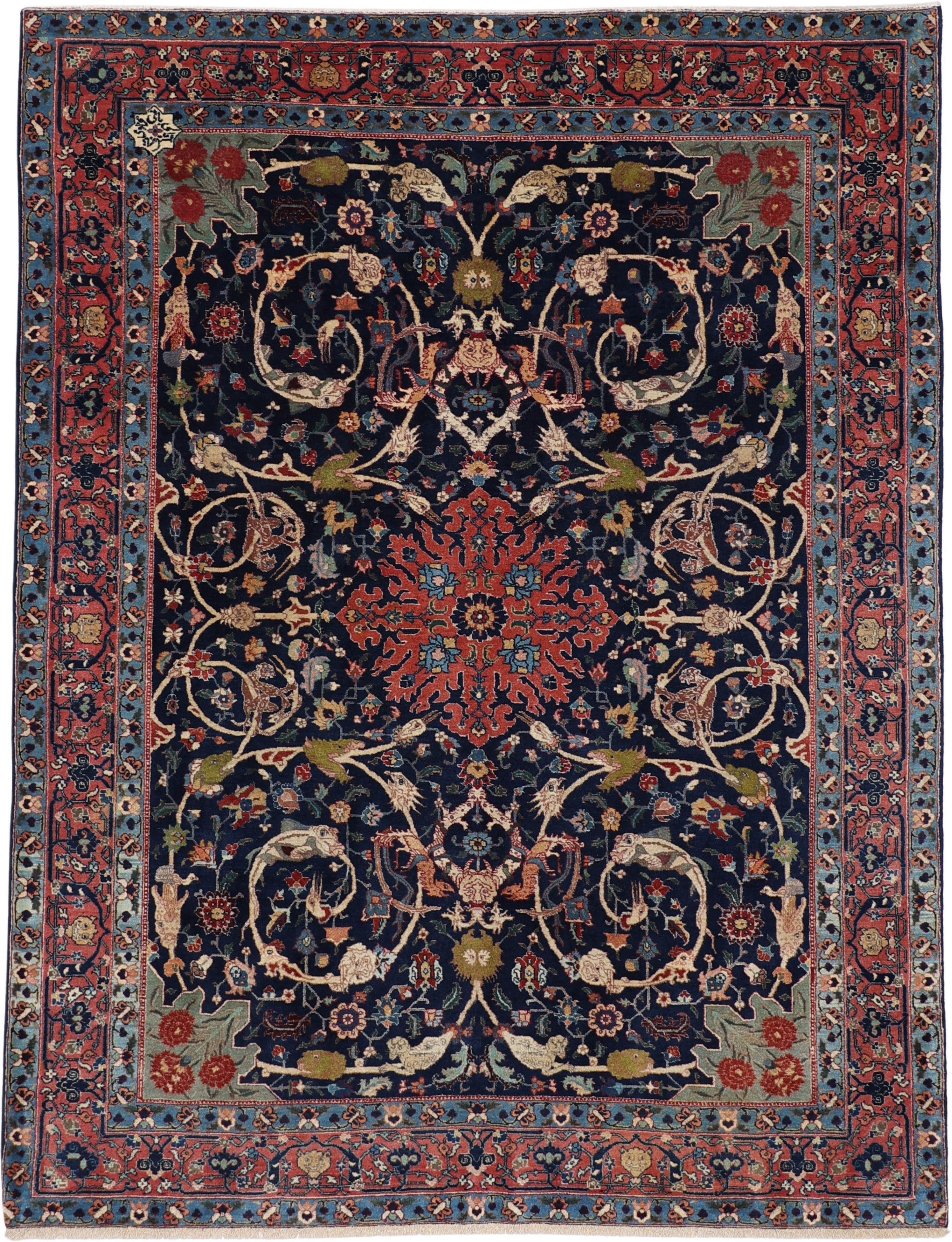 Antique Tabriz - Tabriz 203 x 263 cm