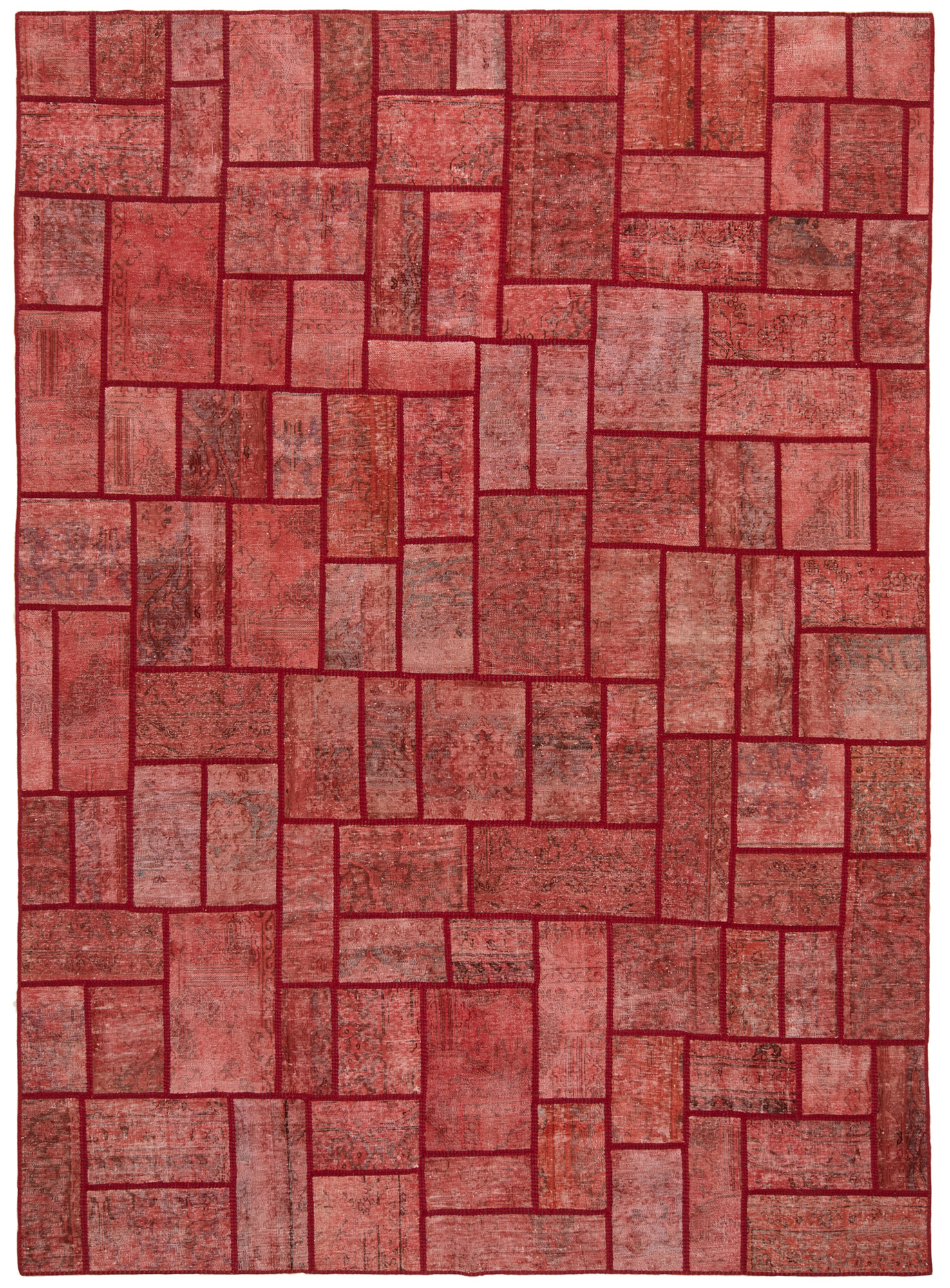 Vintage Teppiche - Patchwork 247 x 340 cm