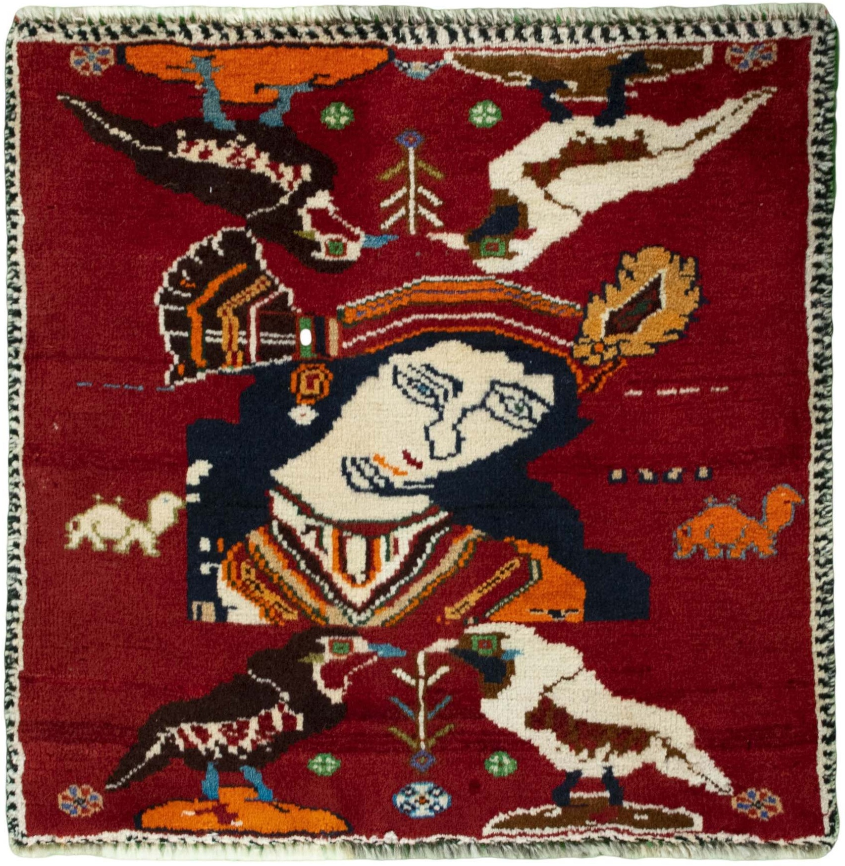 Τετράγωνα χαλιά - Shiraz 60 x 59 cm