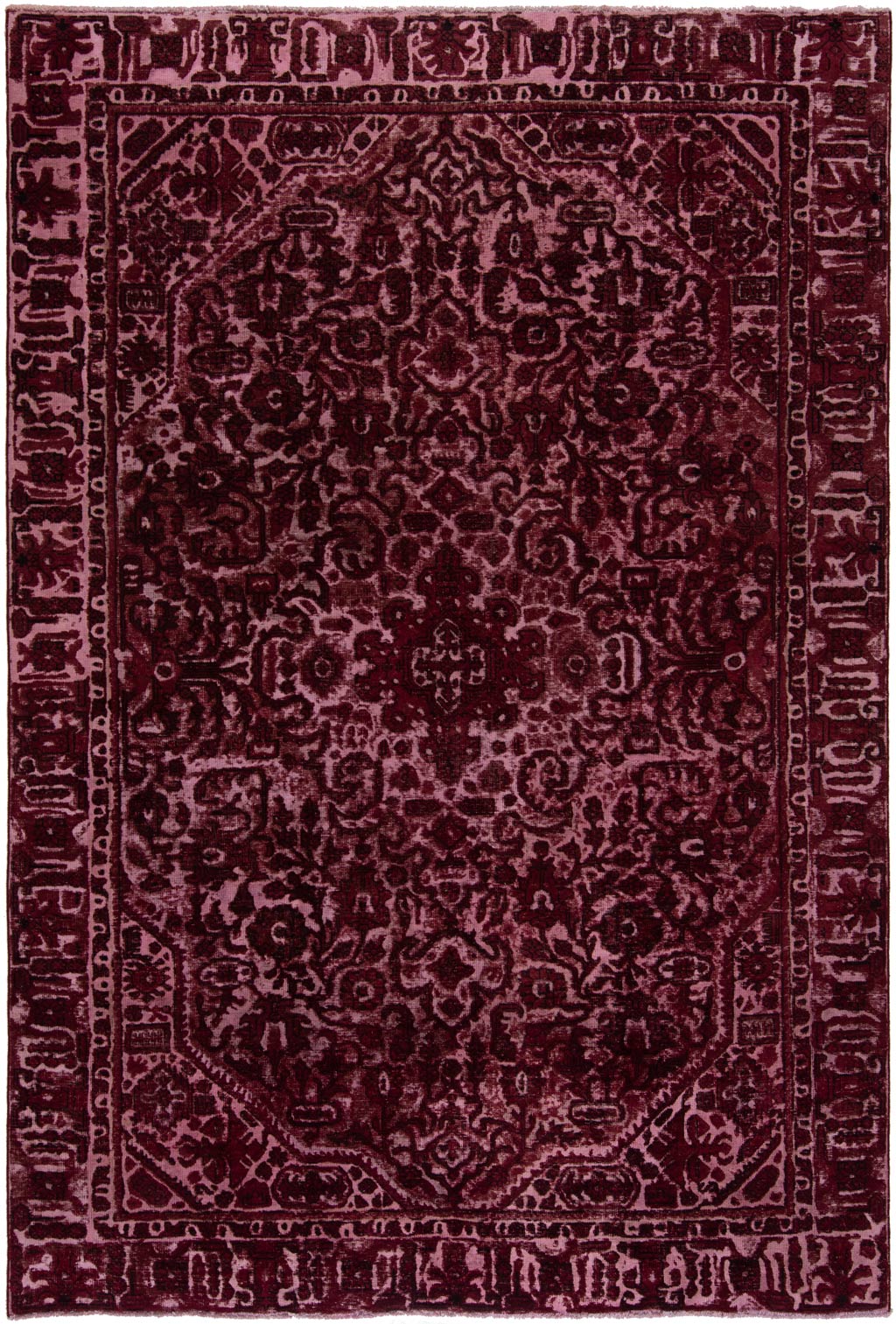 Vintage Teppiche Rosa - Vintage 187 x 282 cm