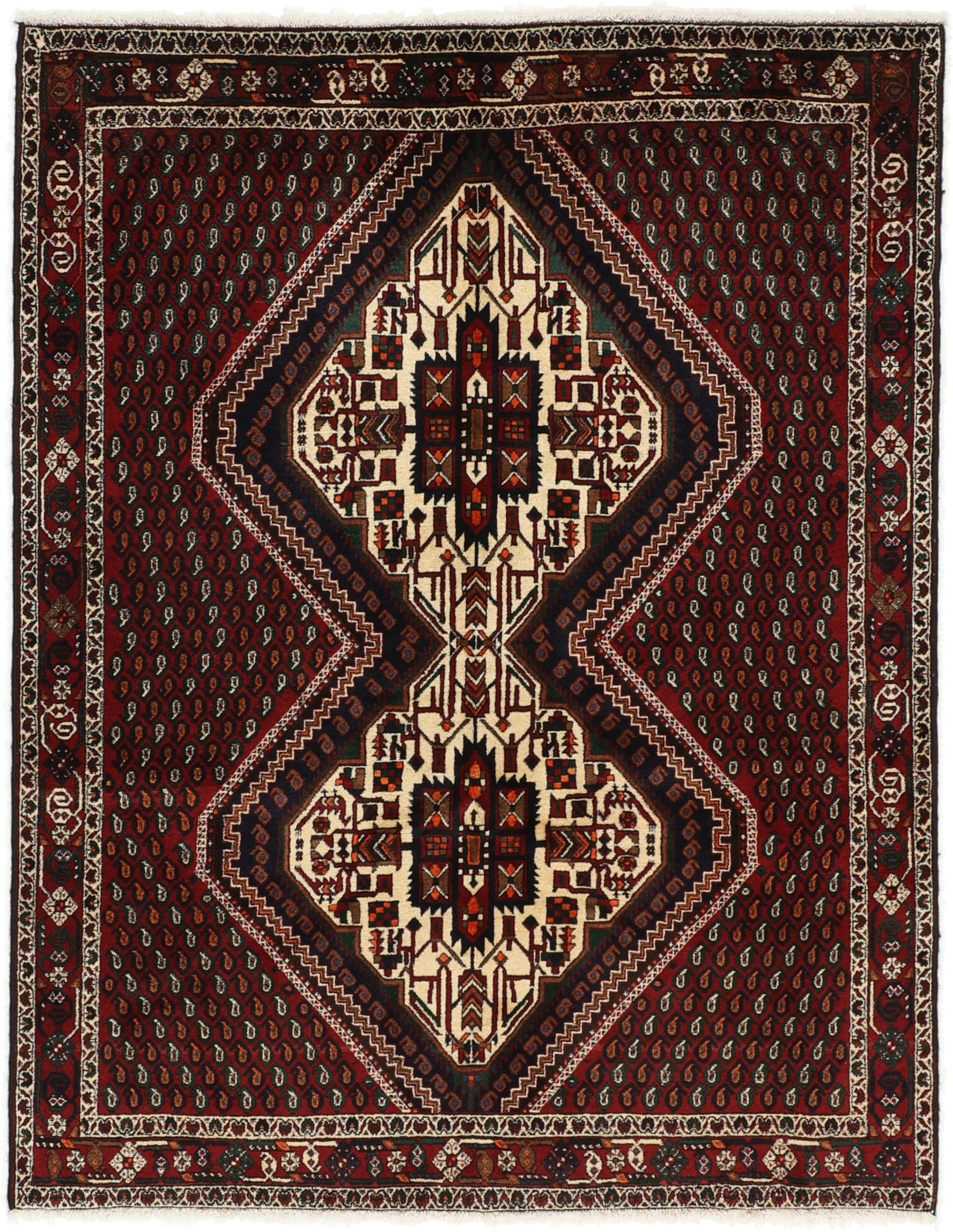 Teppich 150x170 - Sirjan 140 x 180 cm