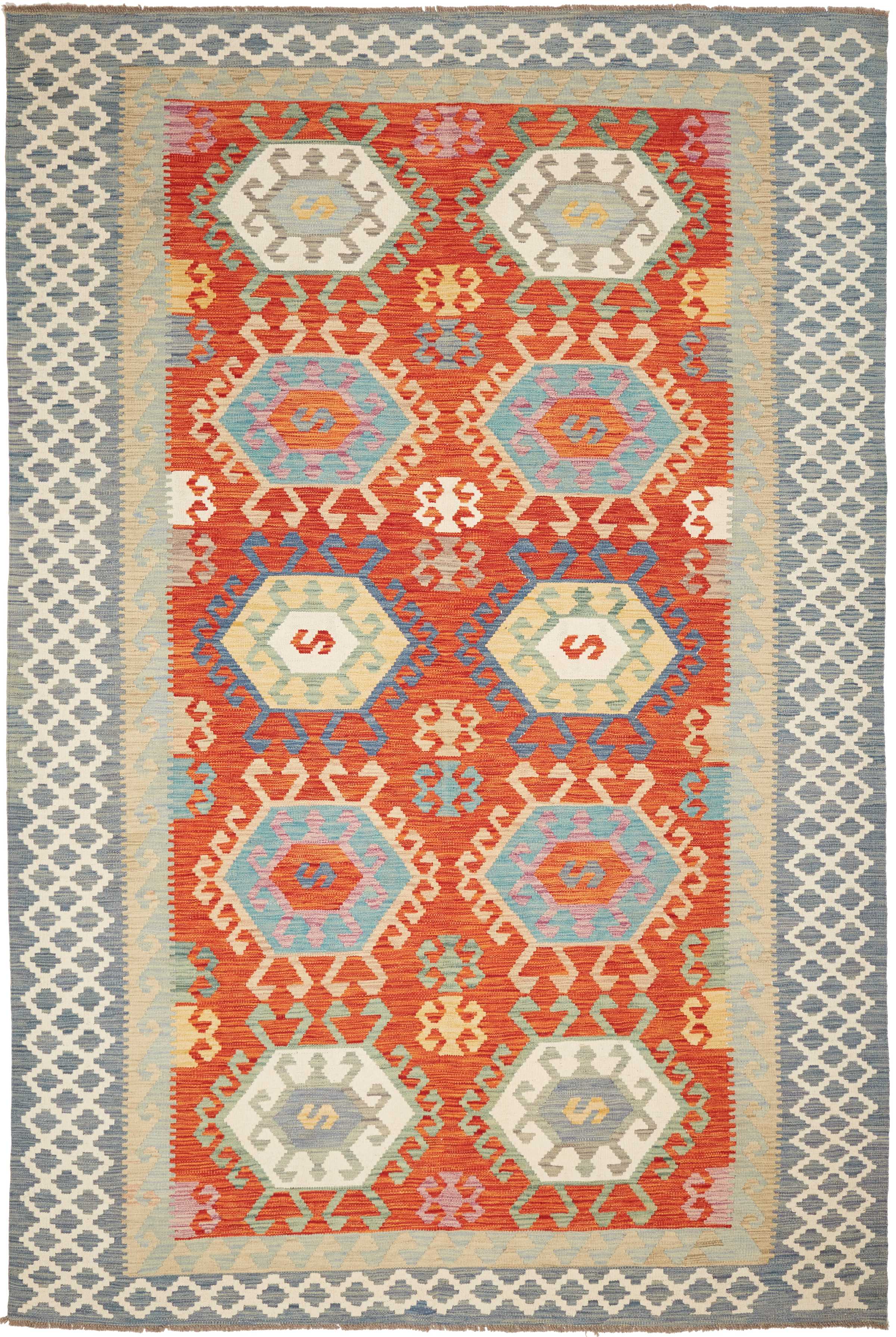Kelim Teppiche 200x300 - Kelim 207 x 307 cm