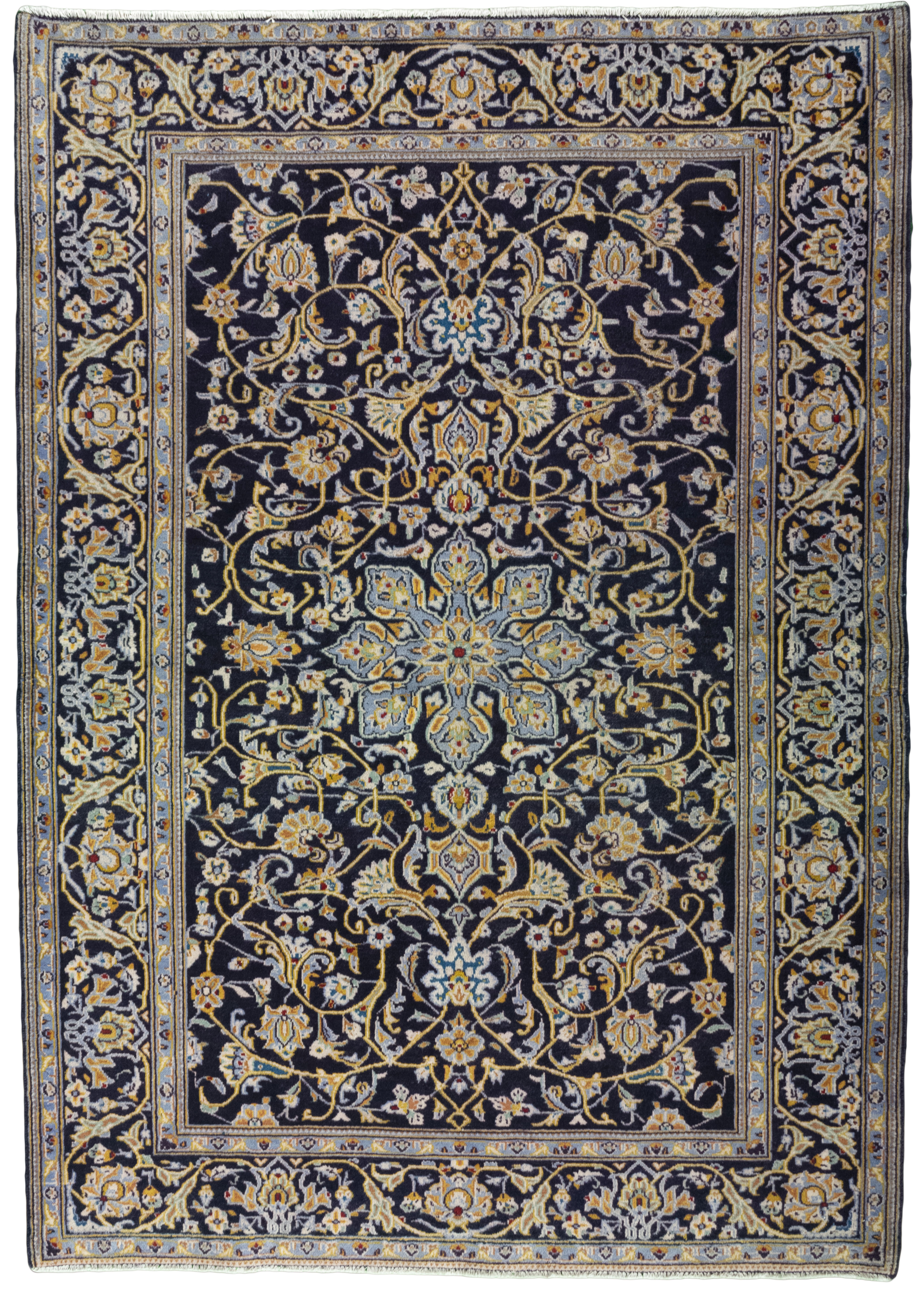 Gebrauchte Teppiche - Kashan 141 x 197 cm