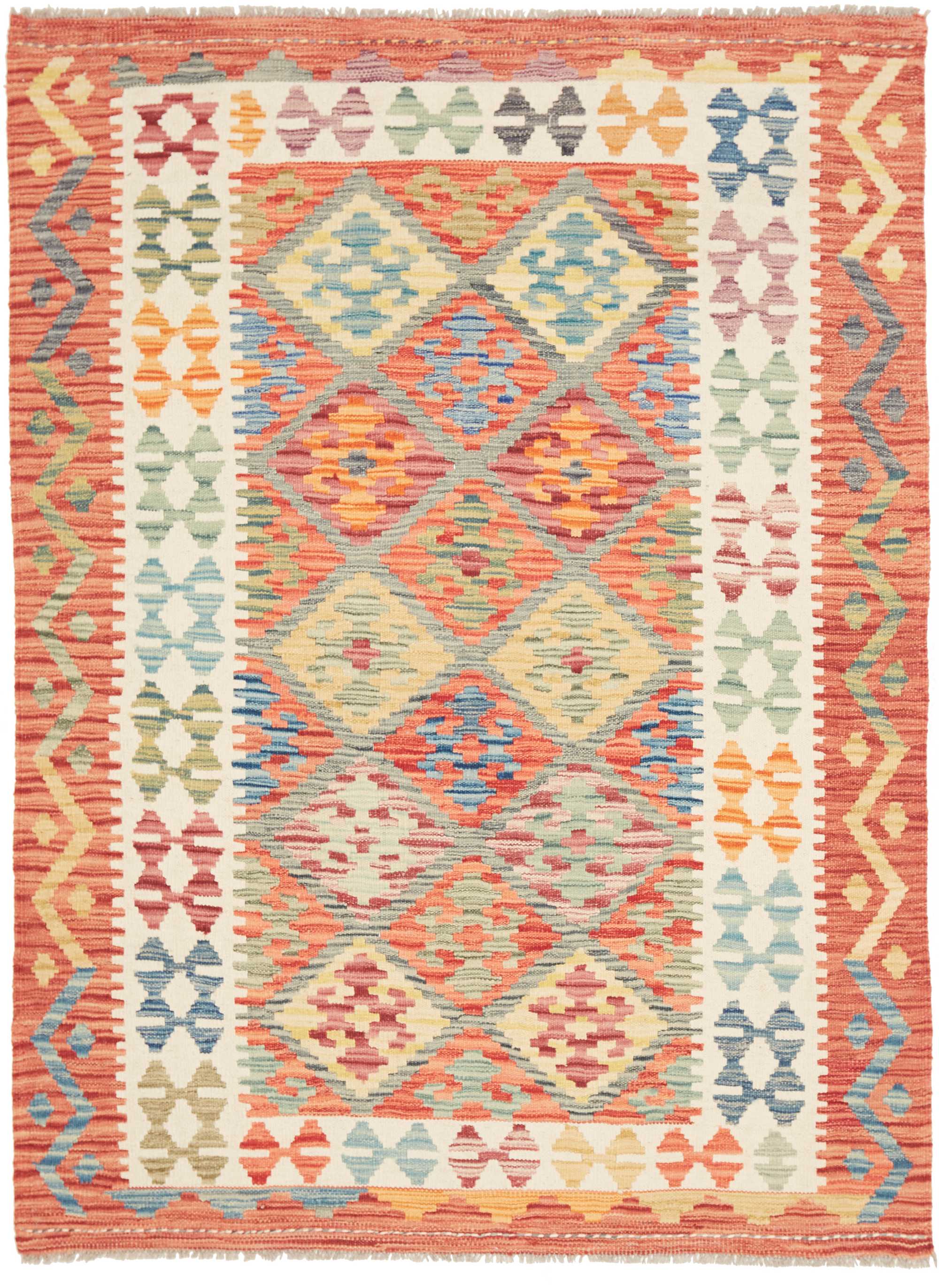 Teppich 120x160 - Kelim 129 x 169 cm