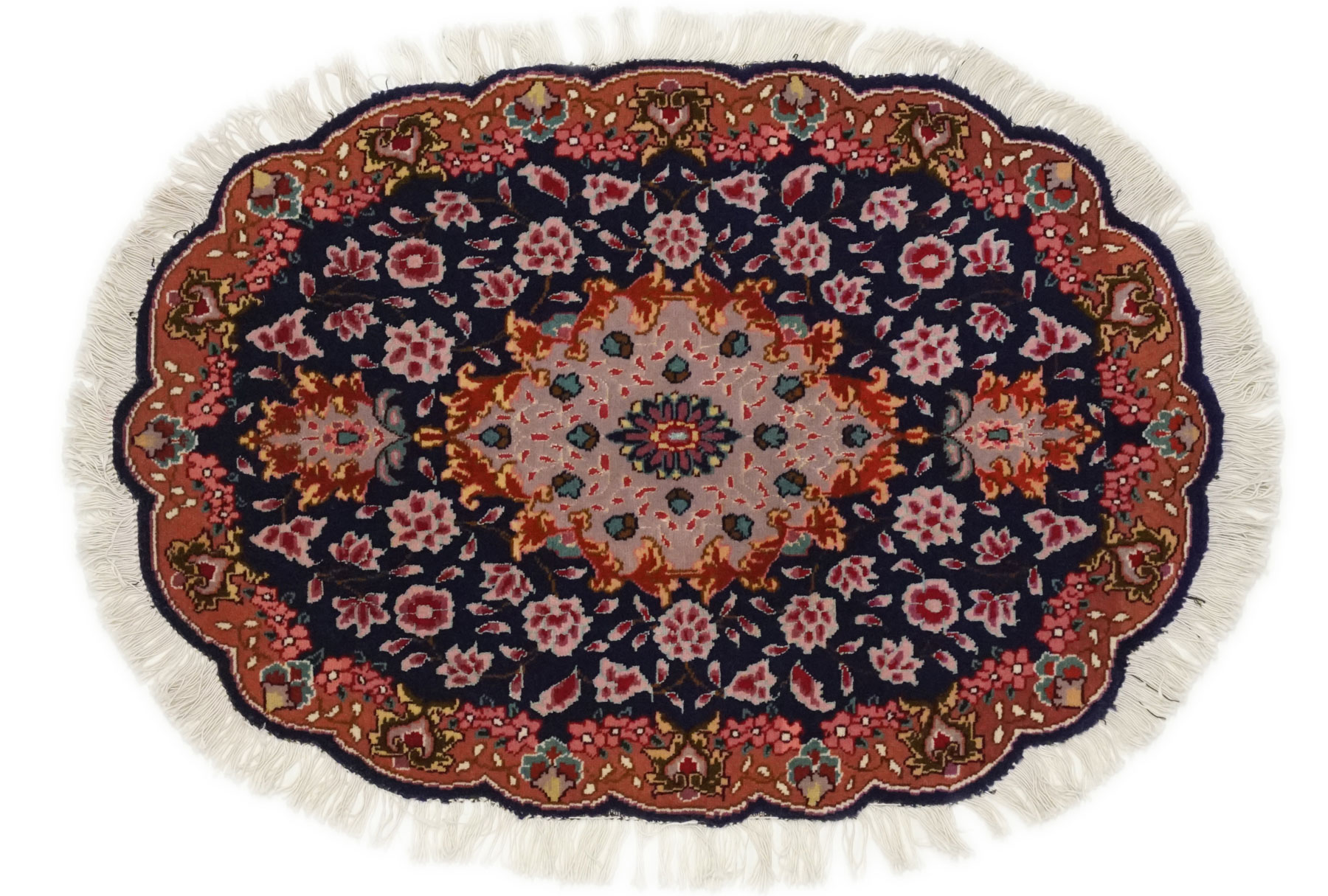 Orientalske Tepper Små Runde - Tabriz 55 x 81 cm