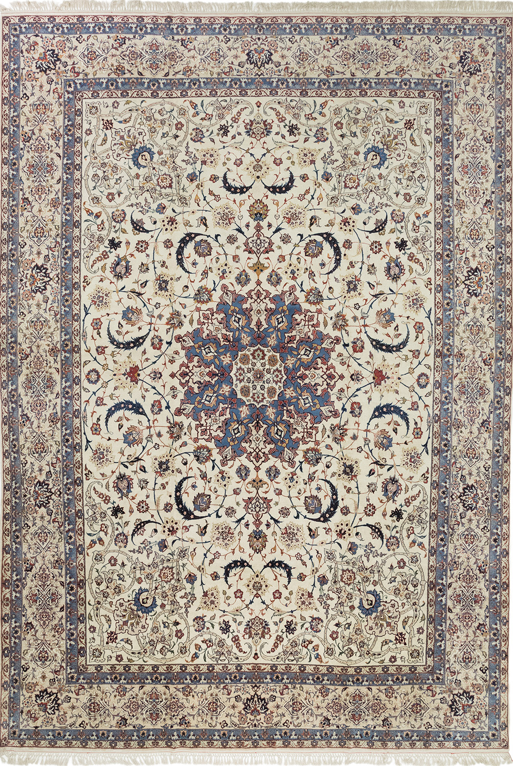 Isfahan antik - Isfahan semi antik Seide 320 x 440 cm