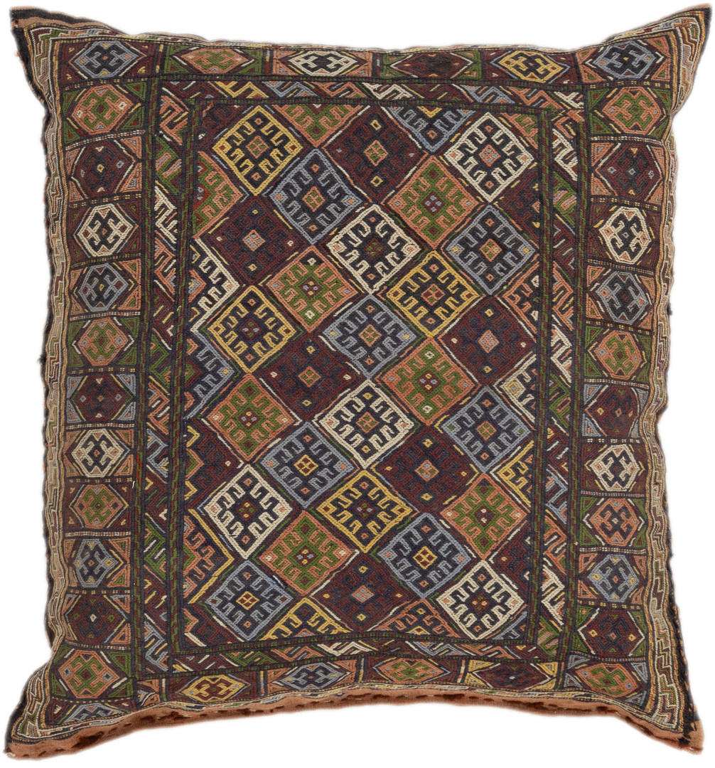 Kelim Teppiche Antik - Kelim Sandjan 78 x 83 cm