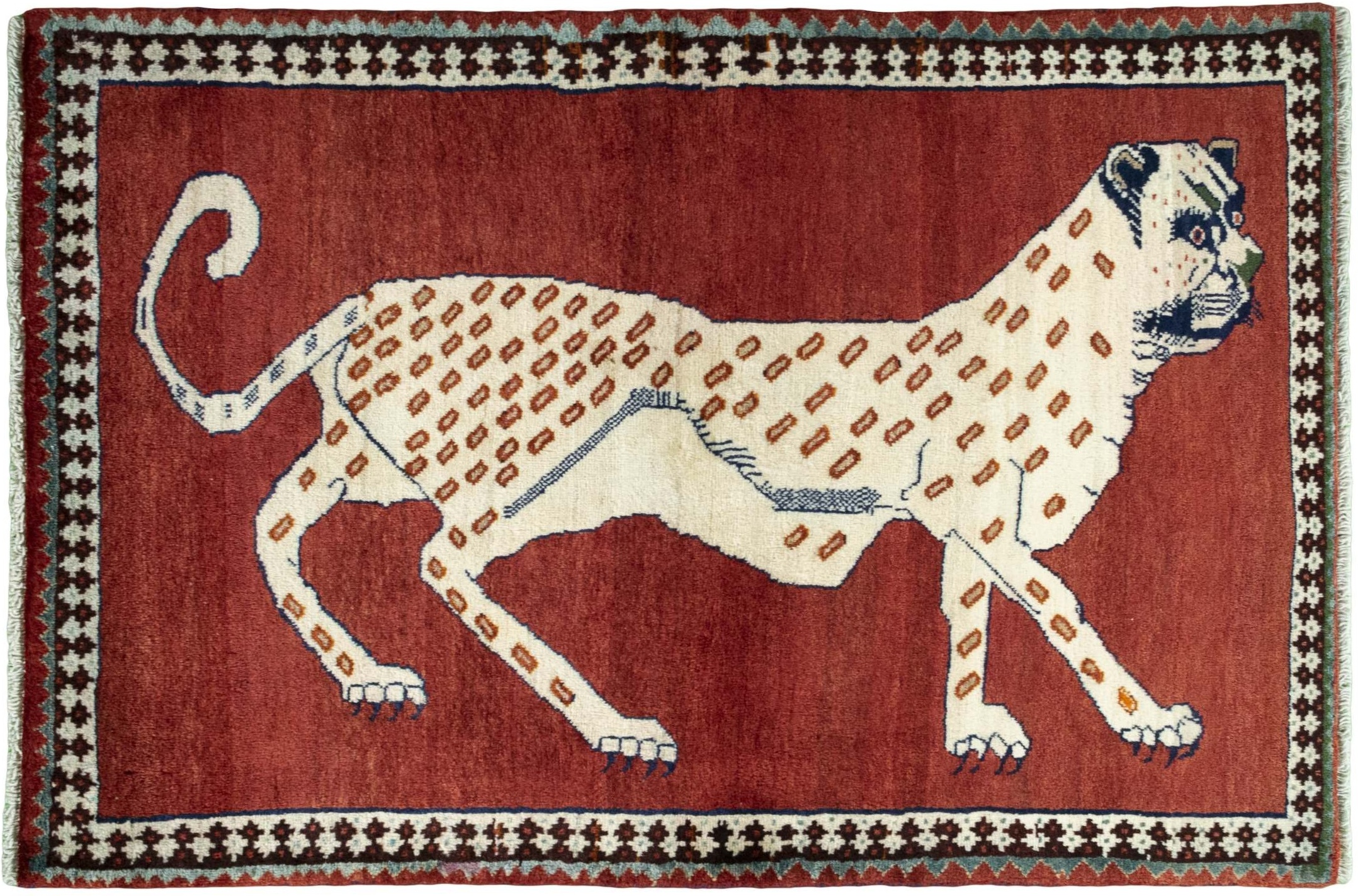 Gabbeh Teppiche - Gabbeh nature 103 x 154 cm