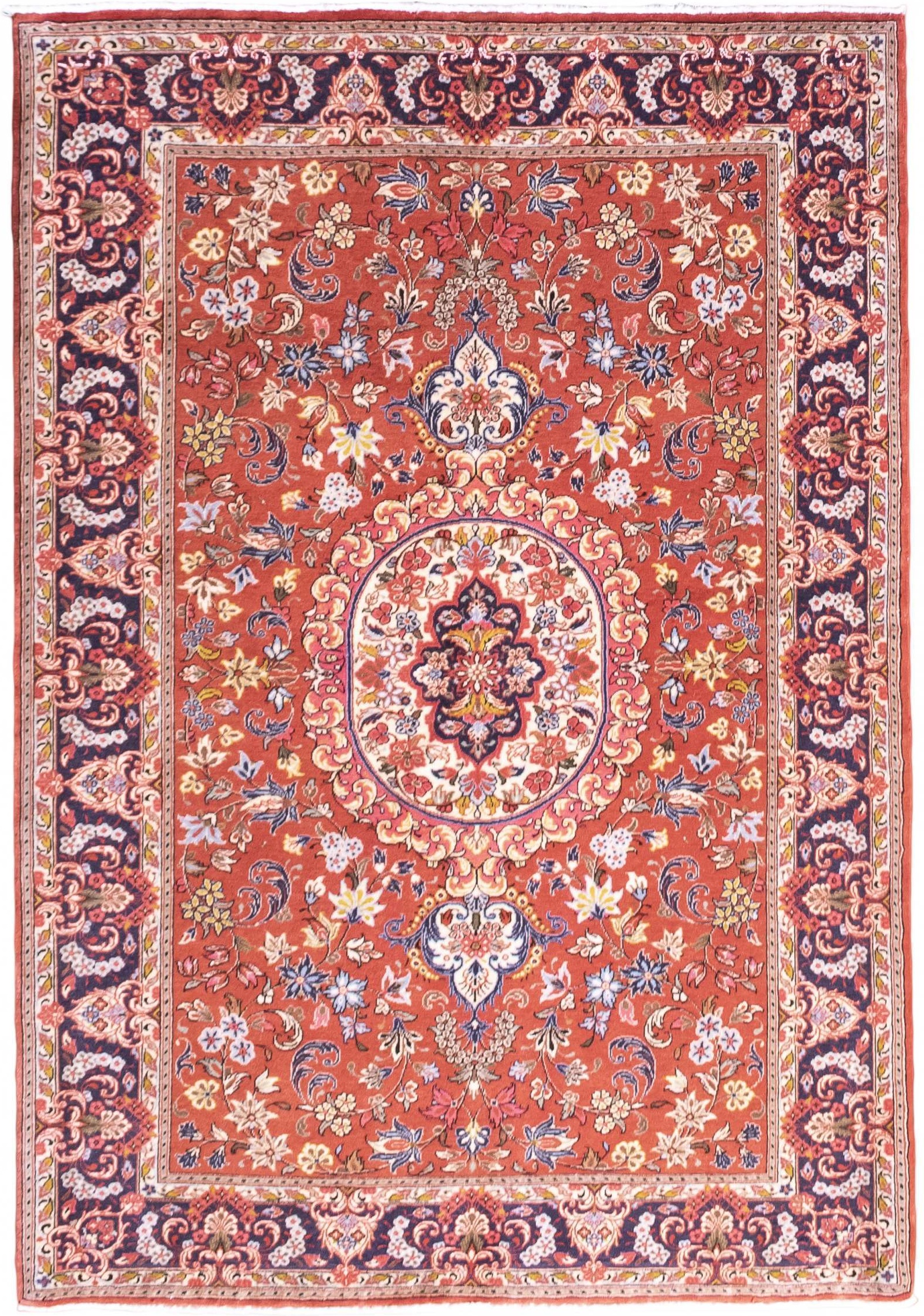 Orientteppiche Lila - Ghom 107 x 155 cm