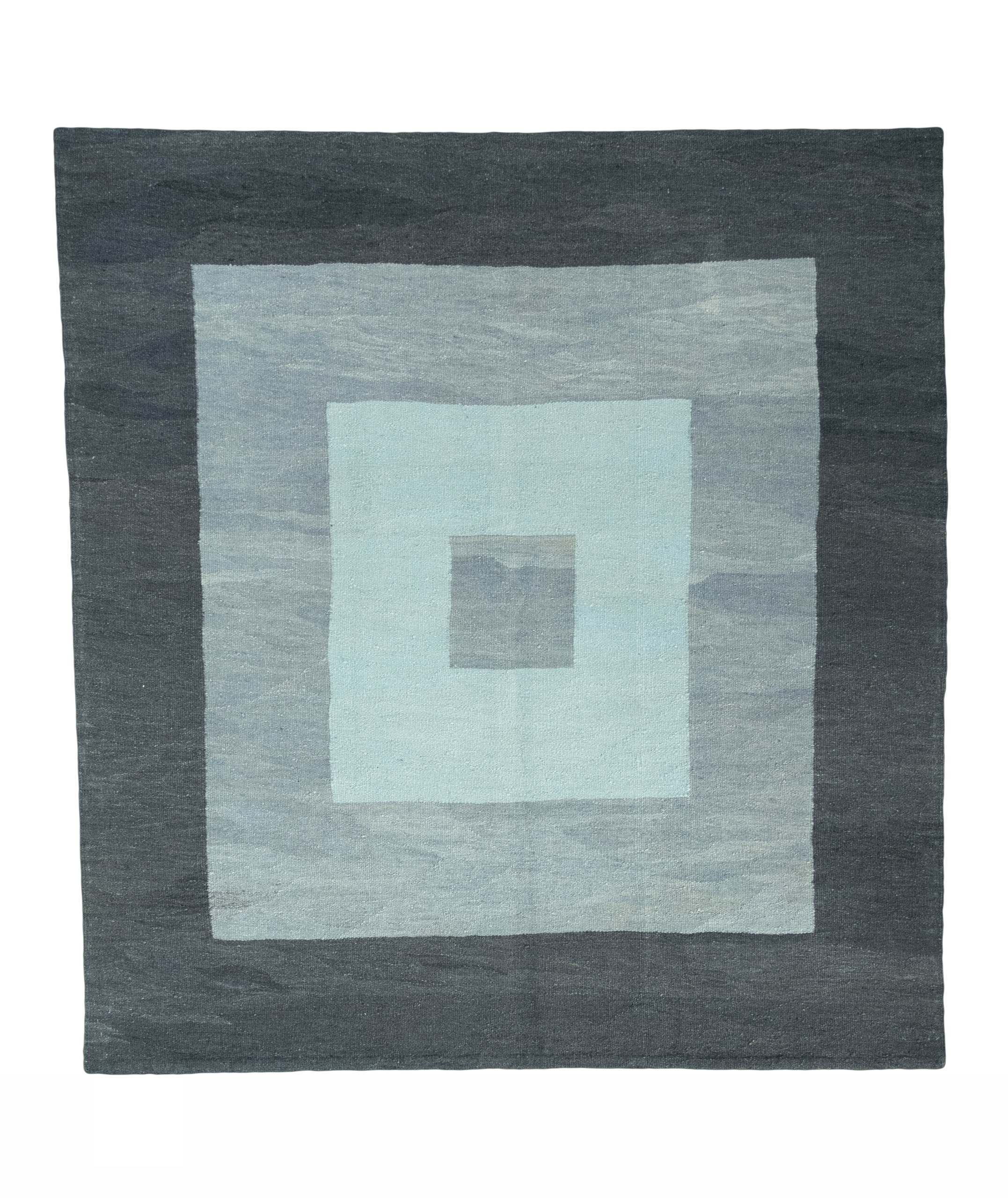Zwarte tapijten - Kilim 199 x 213 cm