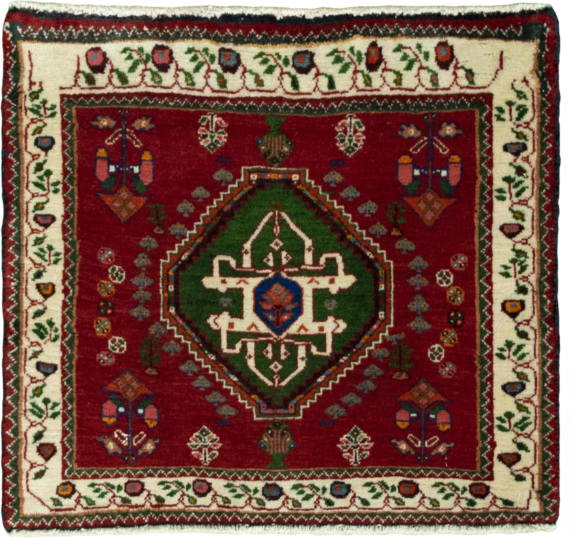 Τετράγωνα χαλιά - Shiraz 60 x 55 cm