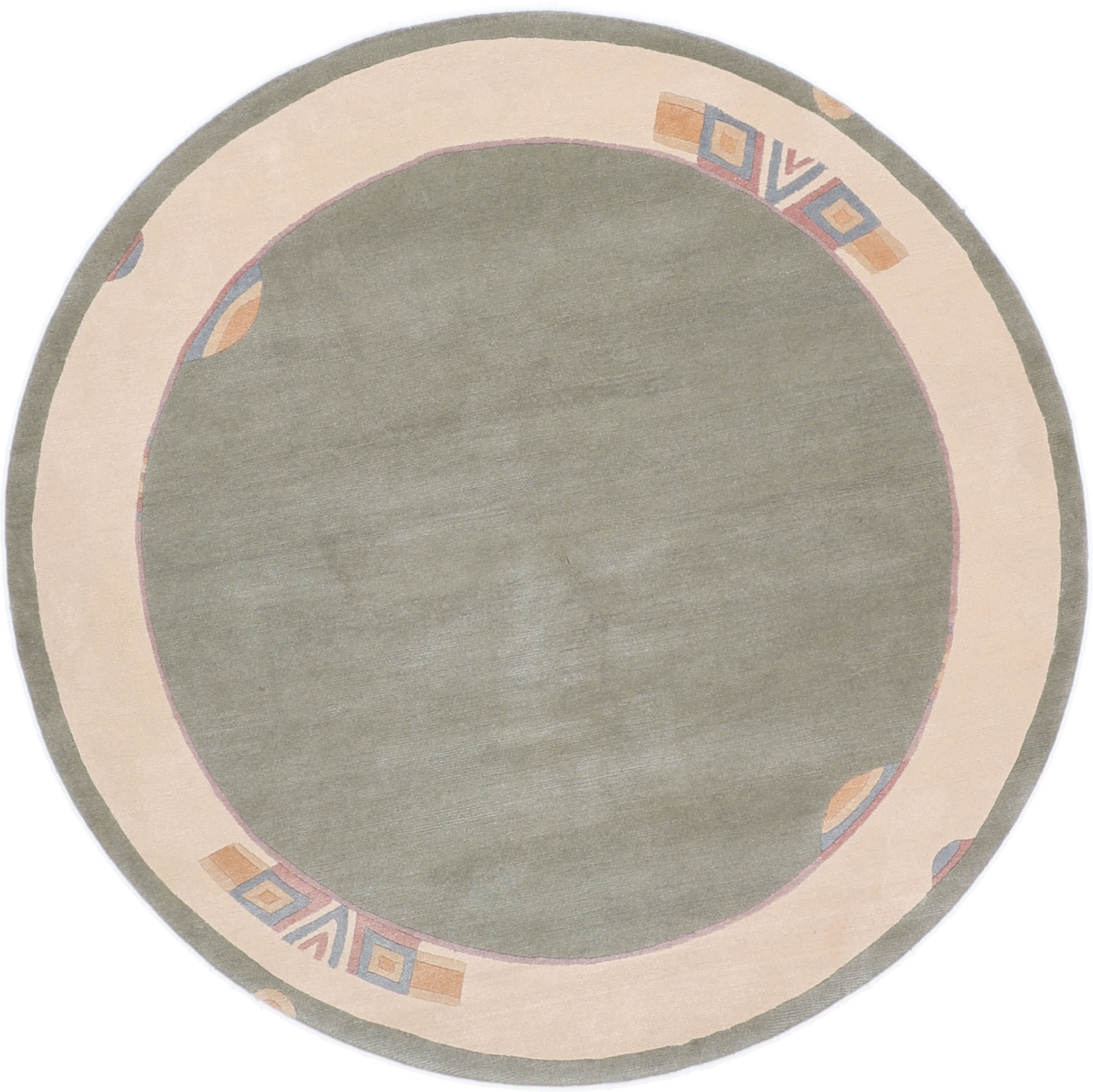 Orientalske Tepper Runde 200 Cm - Nepal 200 x 200 cm