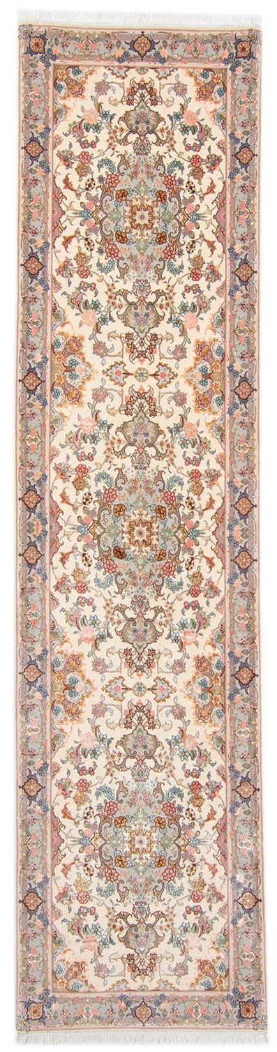 Teppich Läufer 80x350 - Täbriz 90 x 356 cm