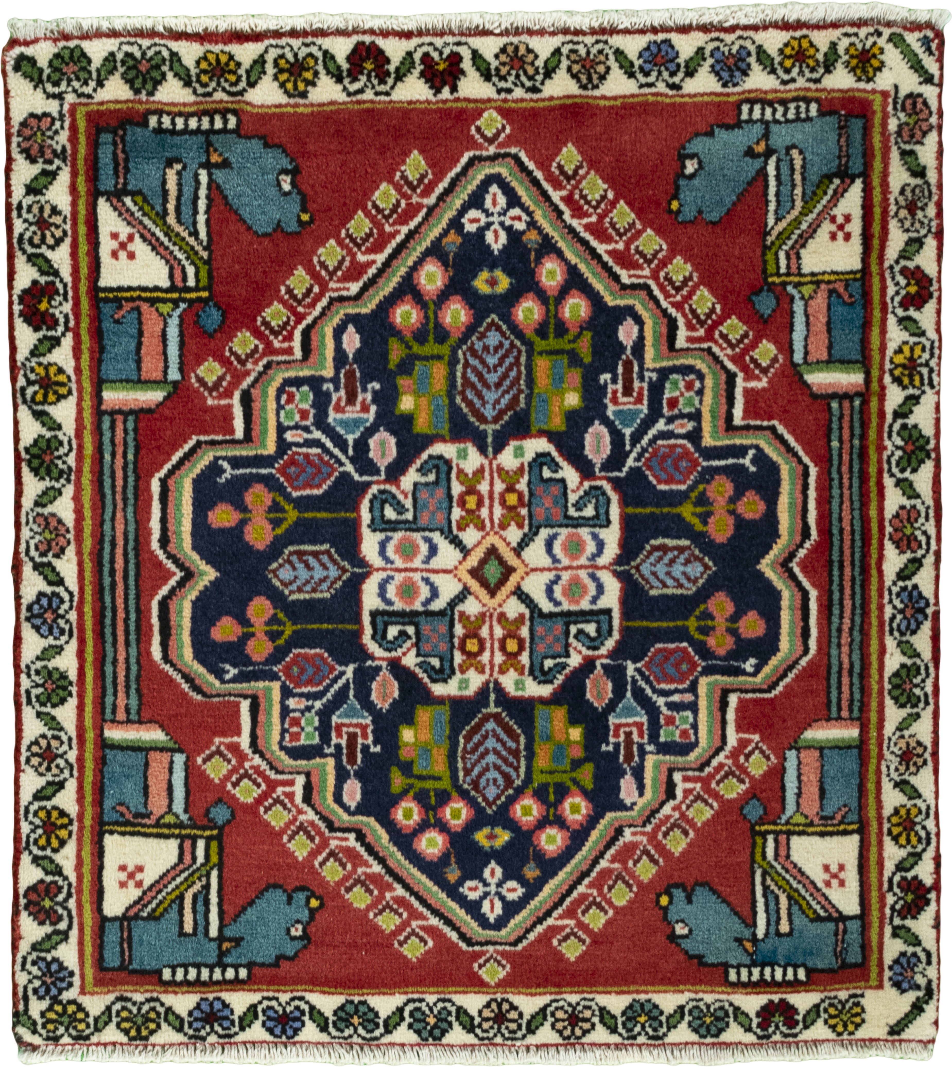 Τετράγωνα χαλιά - Shiraz 62 x 67 cm