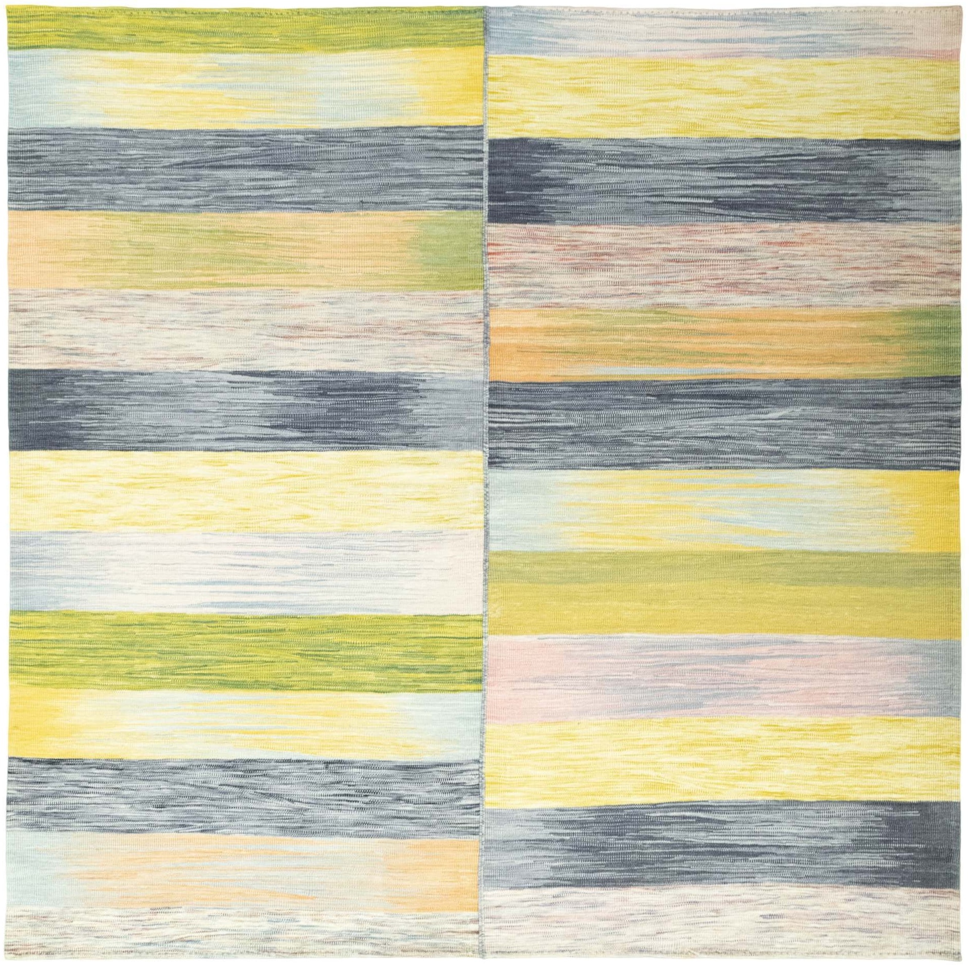 Blauwe tapijten - Kilim 198 x 198 cm