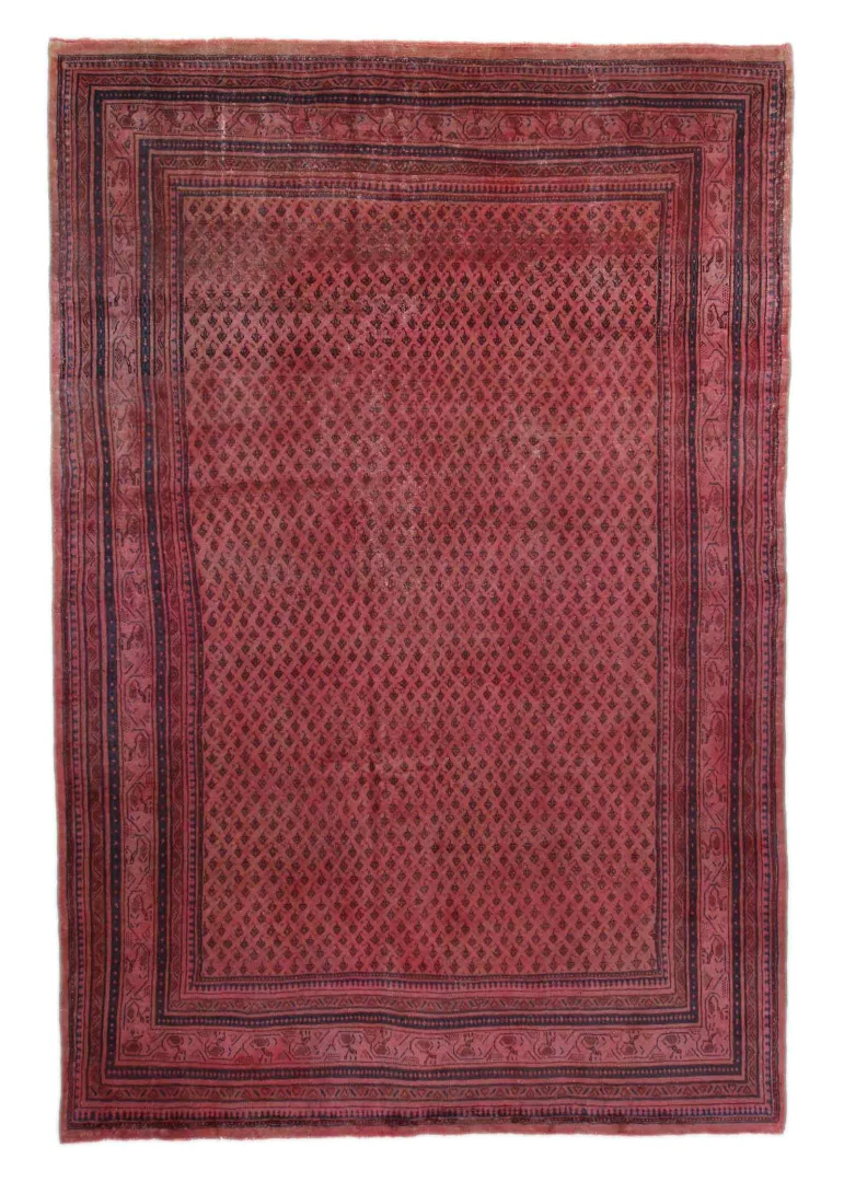 Roze Vintage Tapijten - Vintage 212 x 314 cm