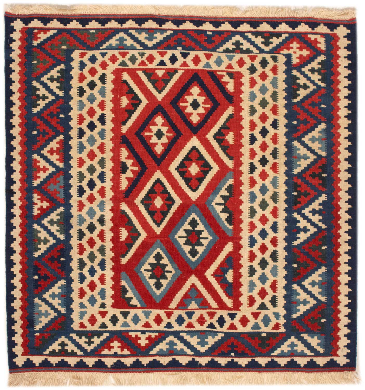 Kelim Teppiche Quadratisch - Kelim 102 x 104 cm