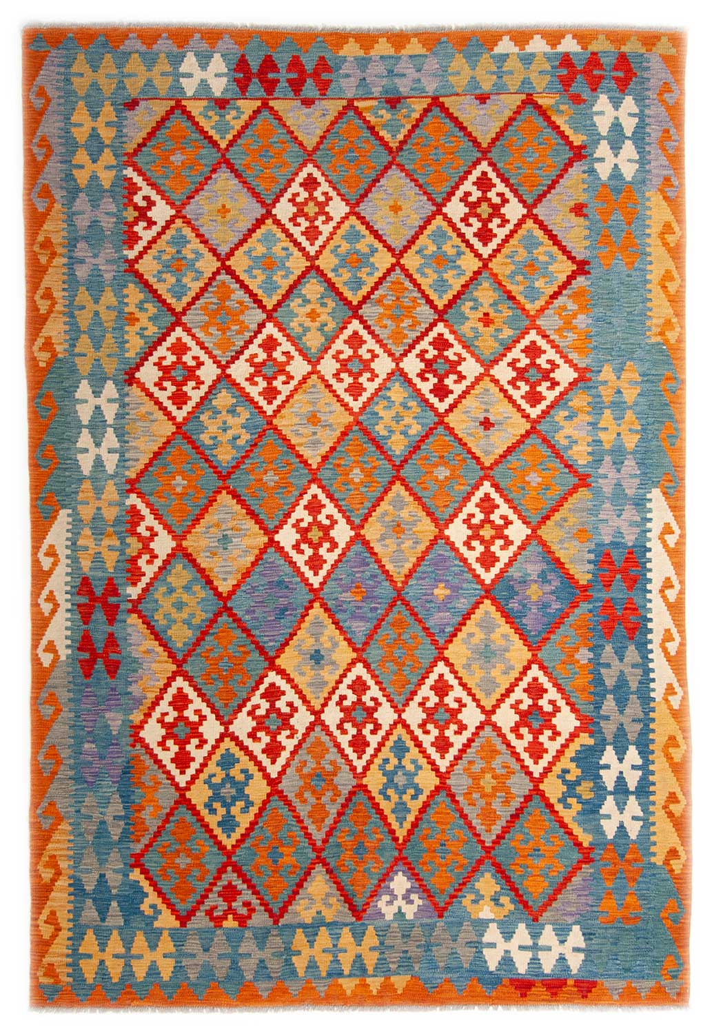Kelim Teppiche 200x300 - Kelim 201 x 287 cm