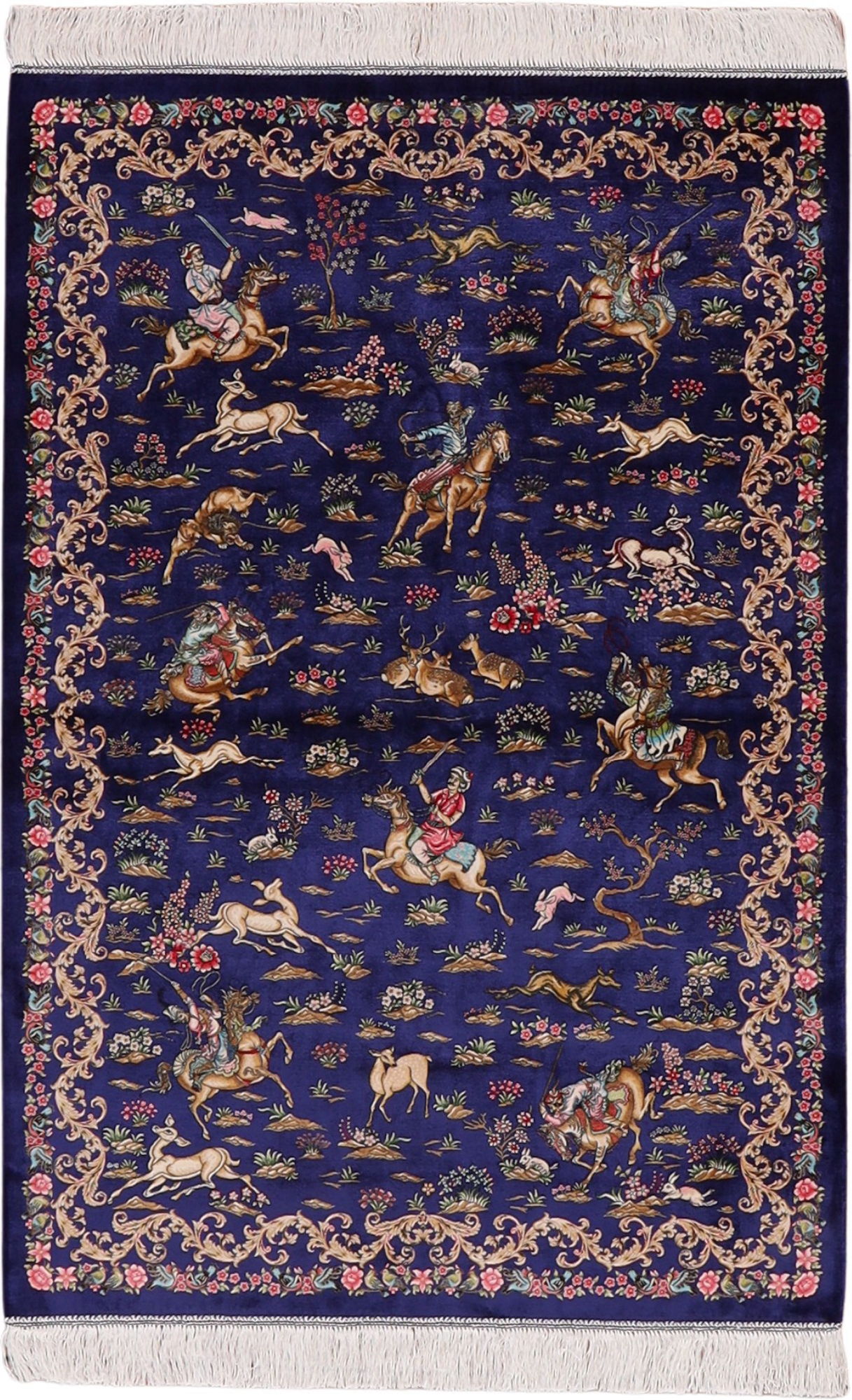 Μεταξωτά Χαλιά - Ghom 100 x 150 cm