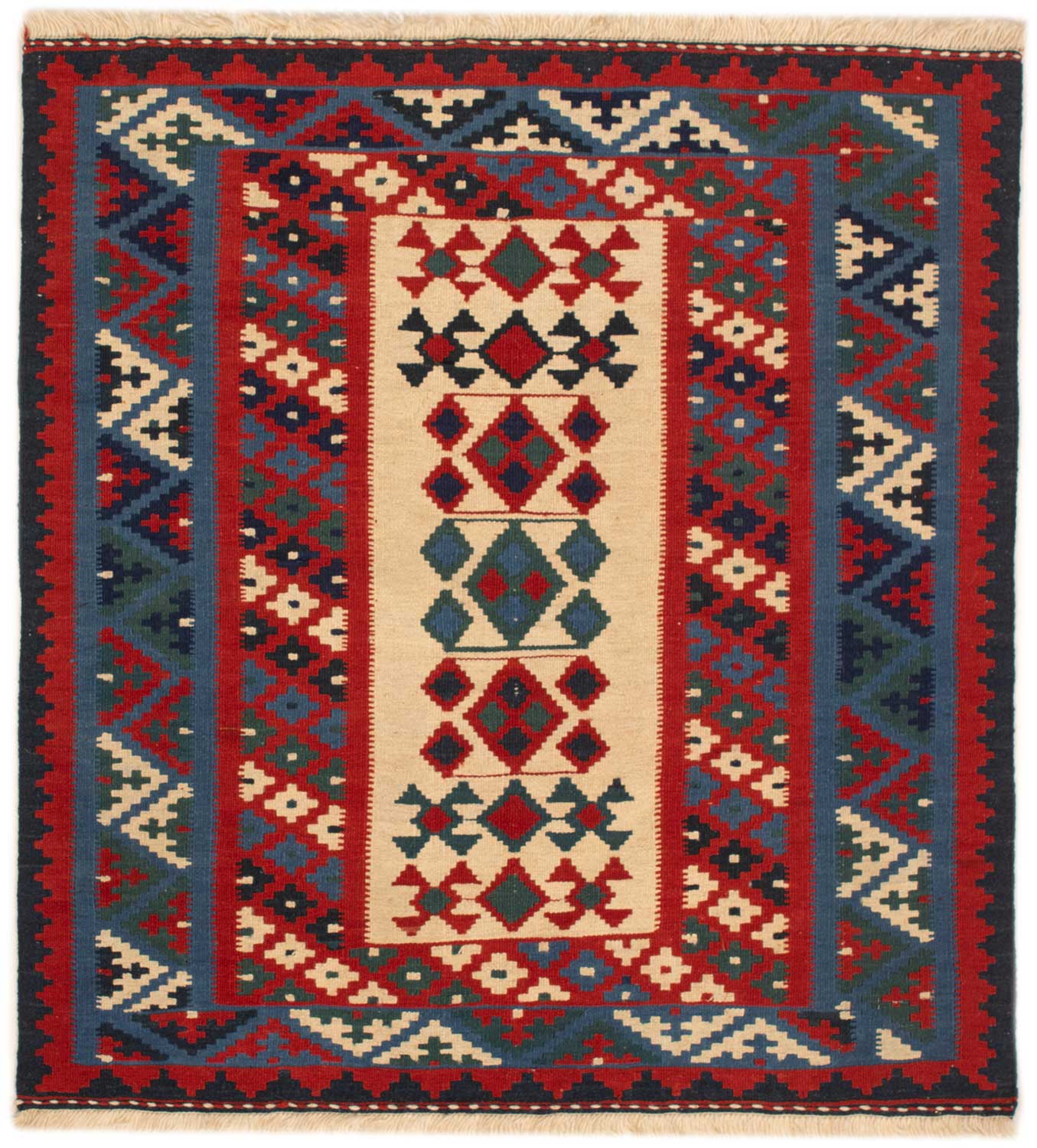 Kelim Teppiche Quadratisch - Kelim 103 x 110 cm