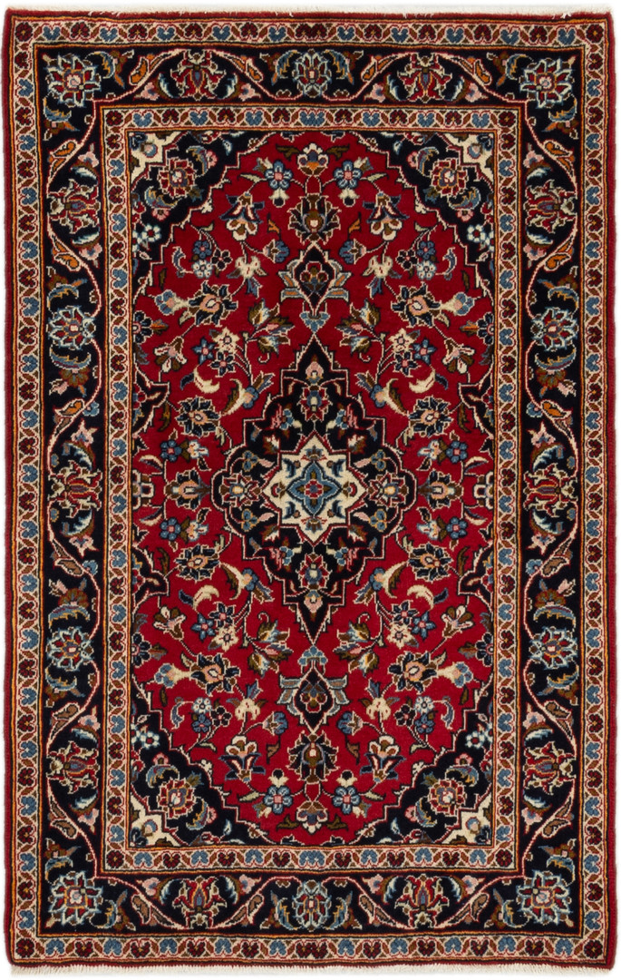 Small Oriental Rugs - Kashan 98 x 155 cm