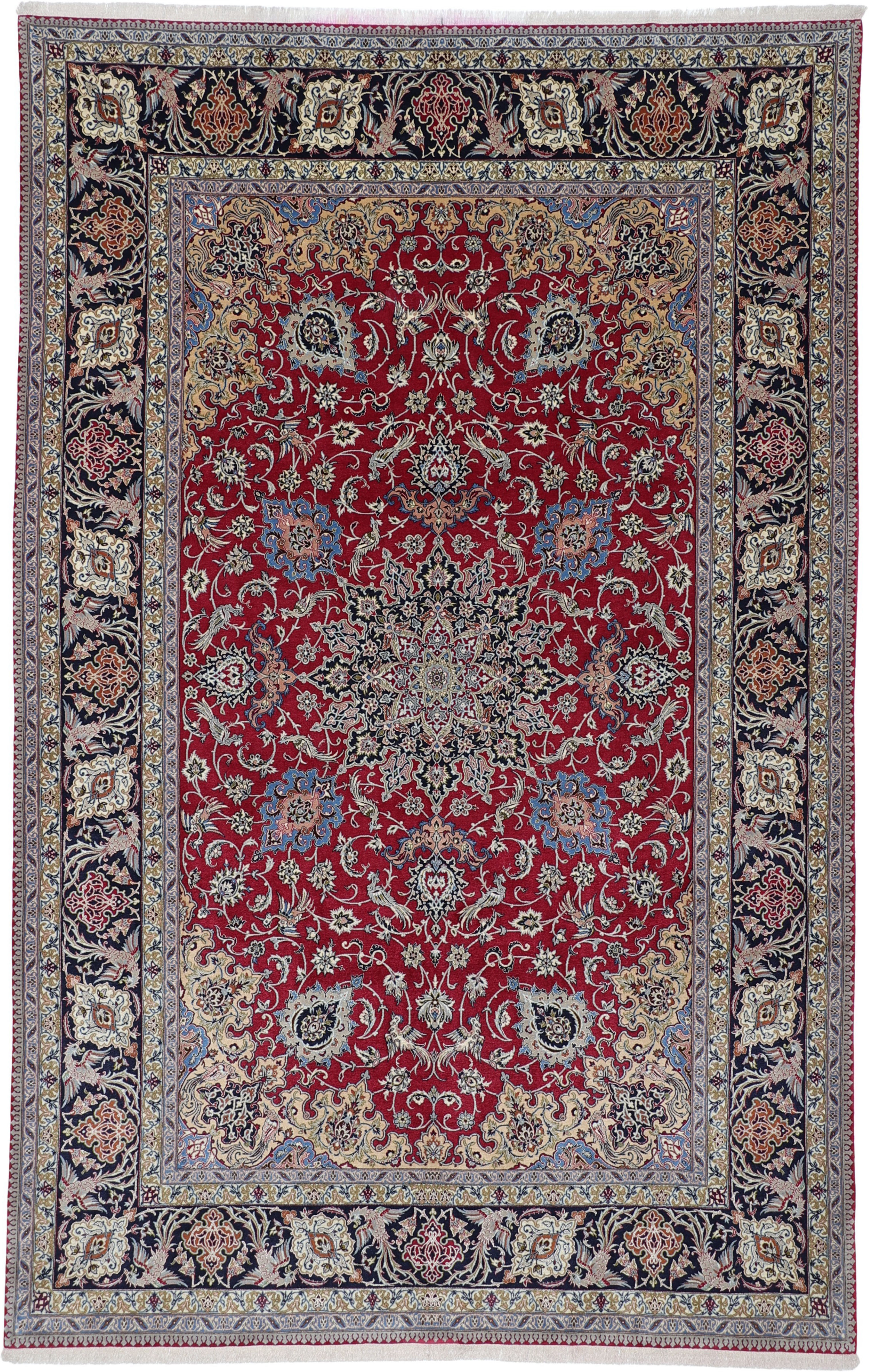 Isfahan Seide - Isfahan 210 x 328 cm
