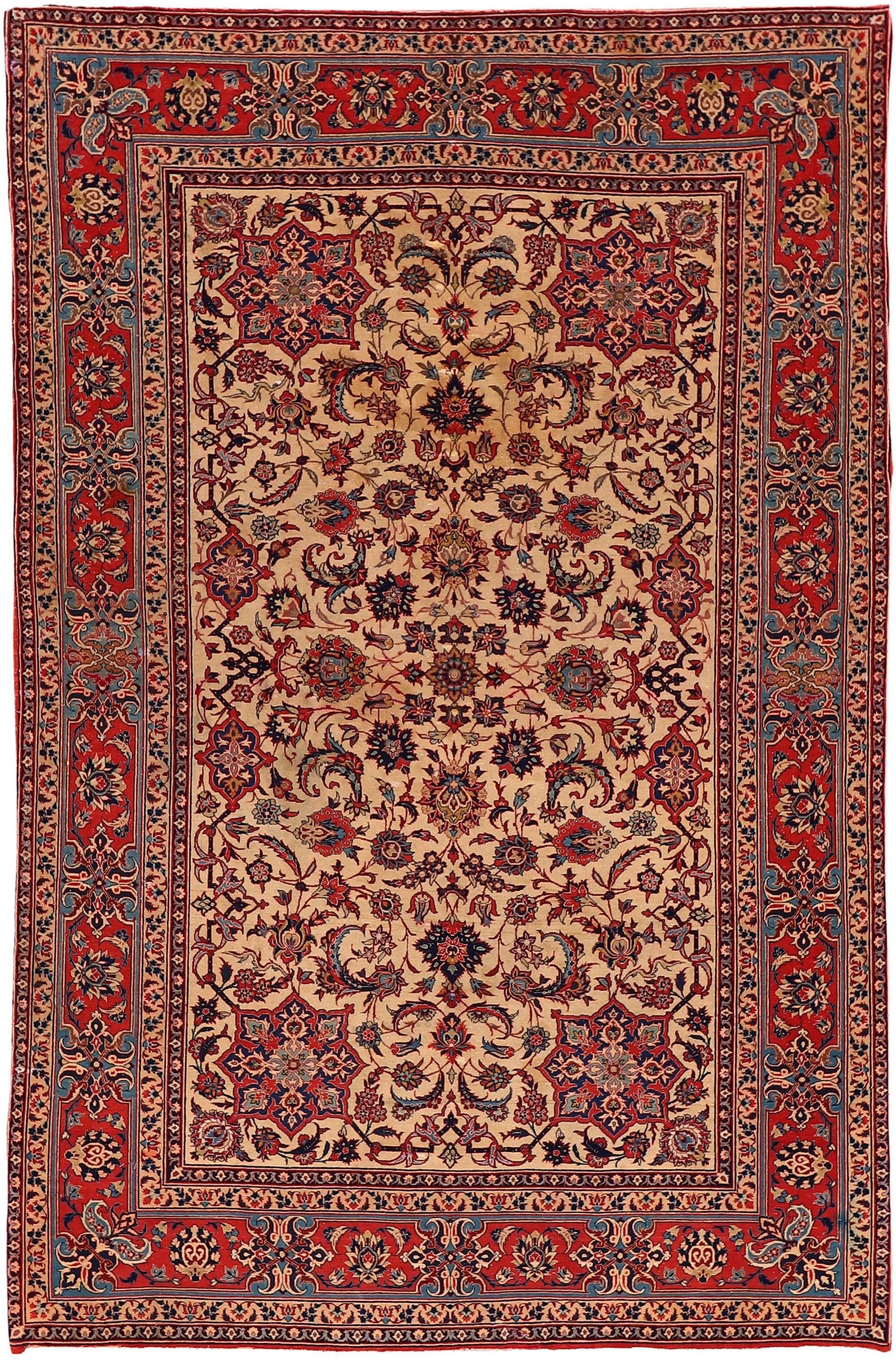 Isfahan antik - Isfahan alt 146 x 222 cm