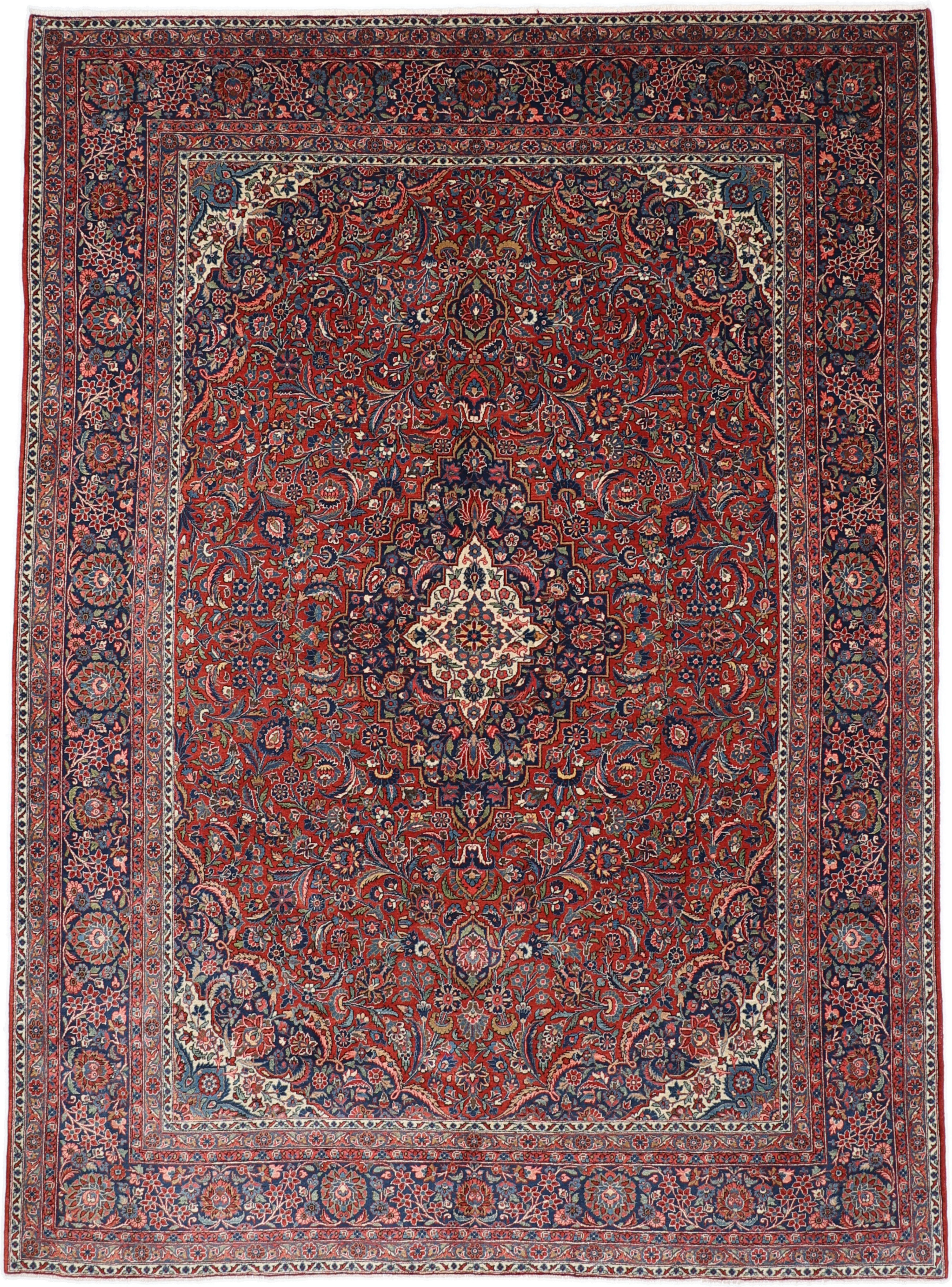 Starožitné Koberce - Kashan 270 x 370 cm