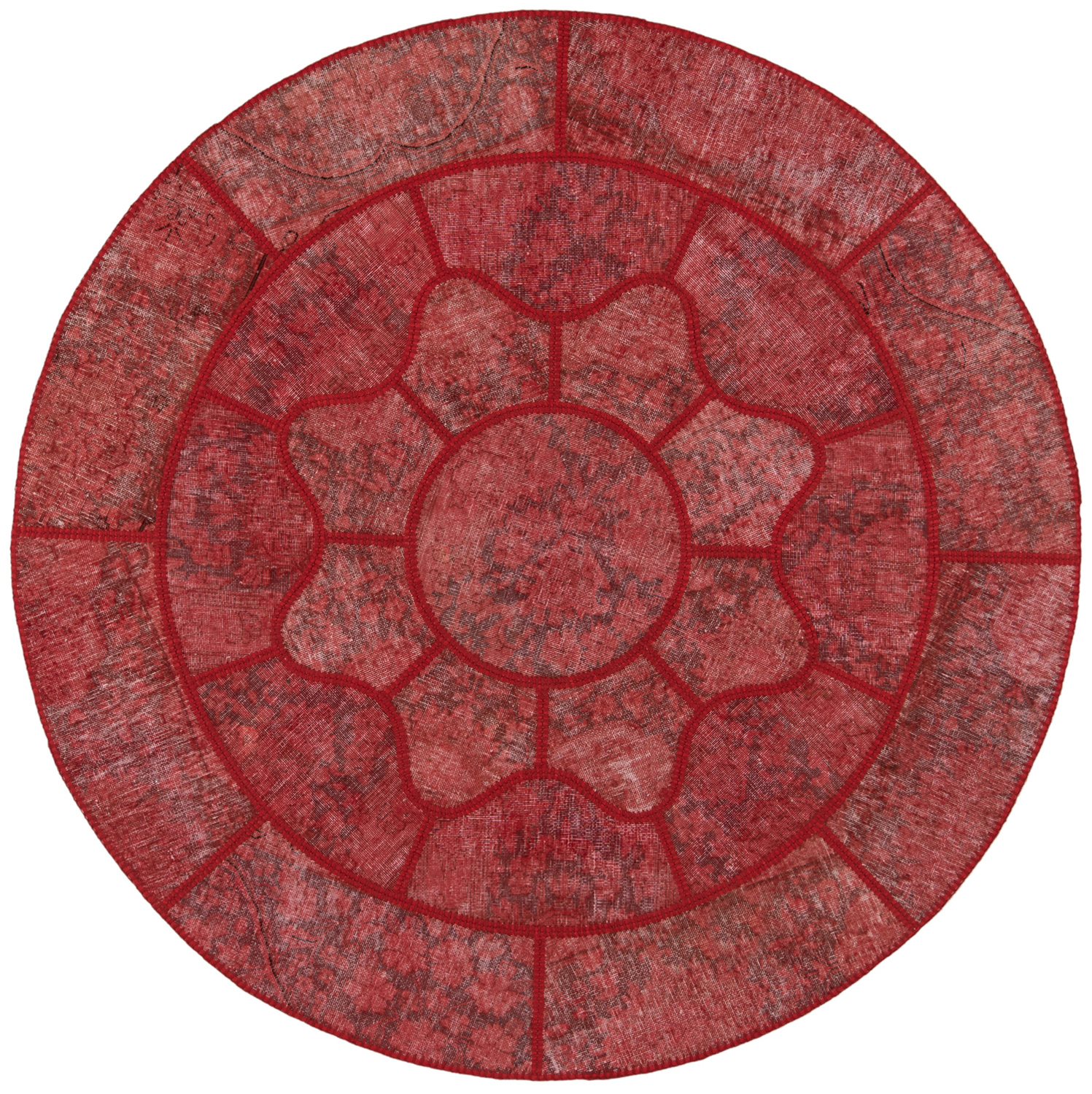 150x160 Rug - Patchwork 155 x 155 cm