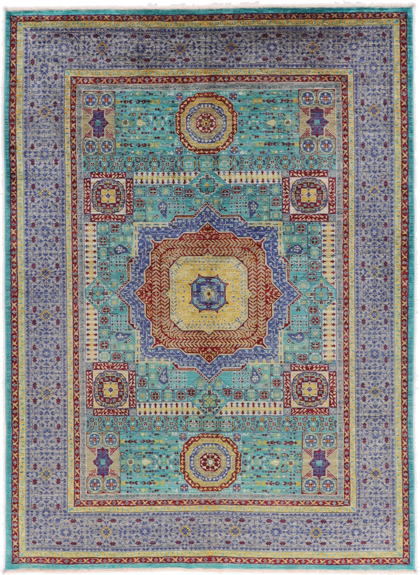 Ziegler Teppiche Blau - Ziegler 178 x 244 cm