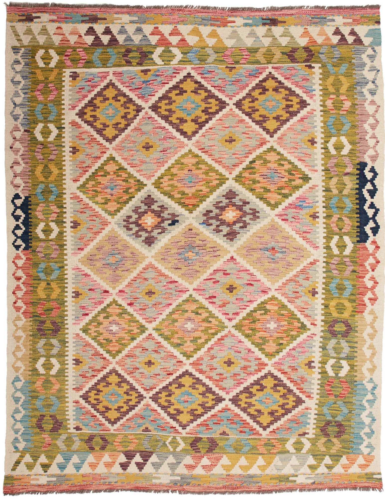 Kelim Matot 140x200 - Kelim 156 x 199 cm