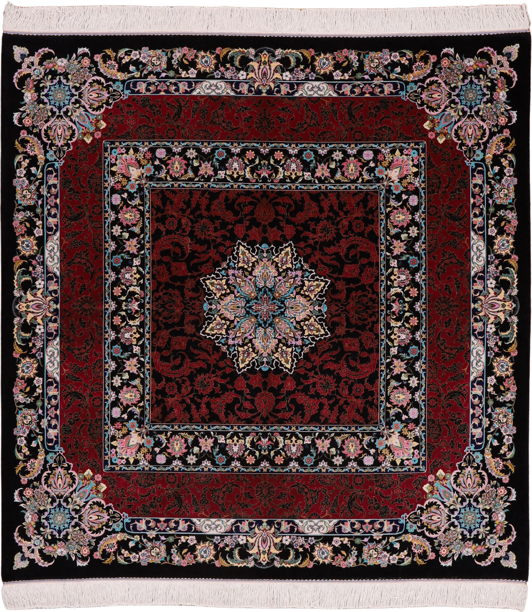 Teppich 140x140 - Ghom 150 x 150 cm