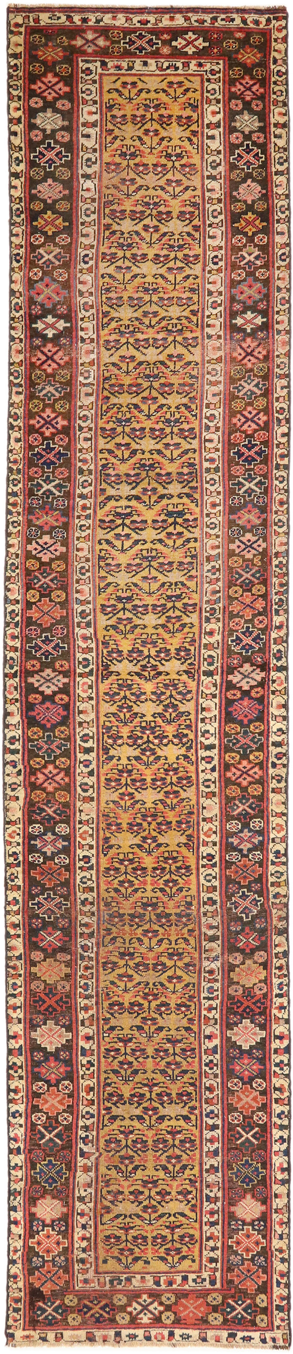 Teppich Läufer 80x450 - Teppich antik 90 x 443 cm