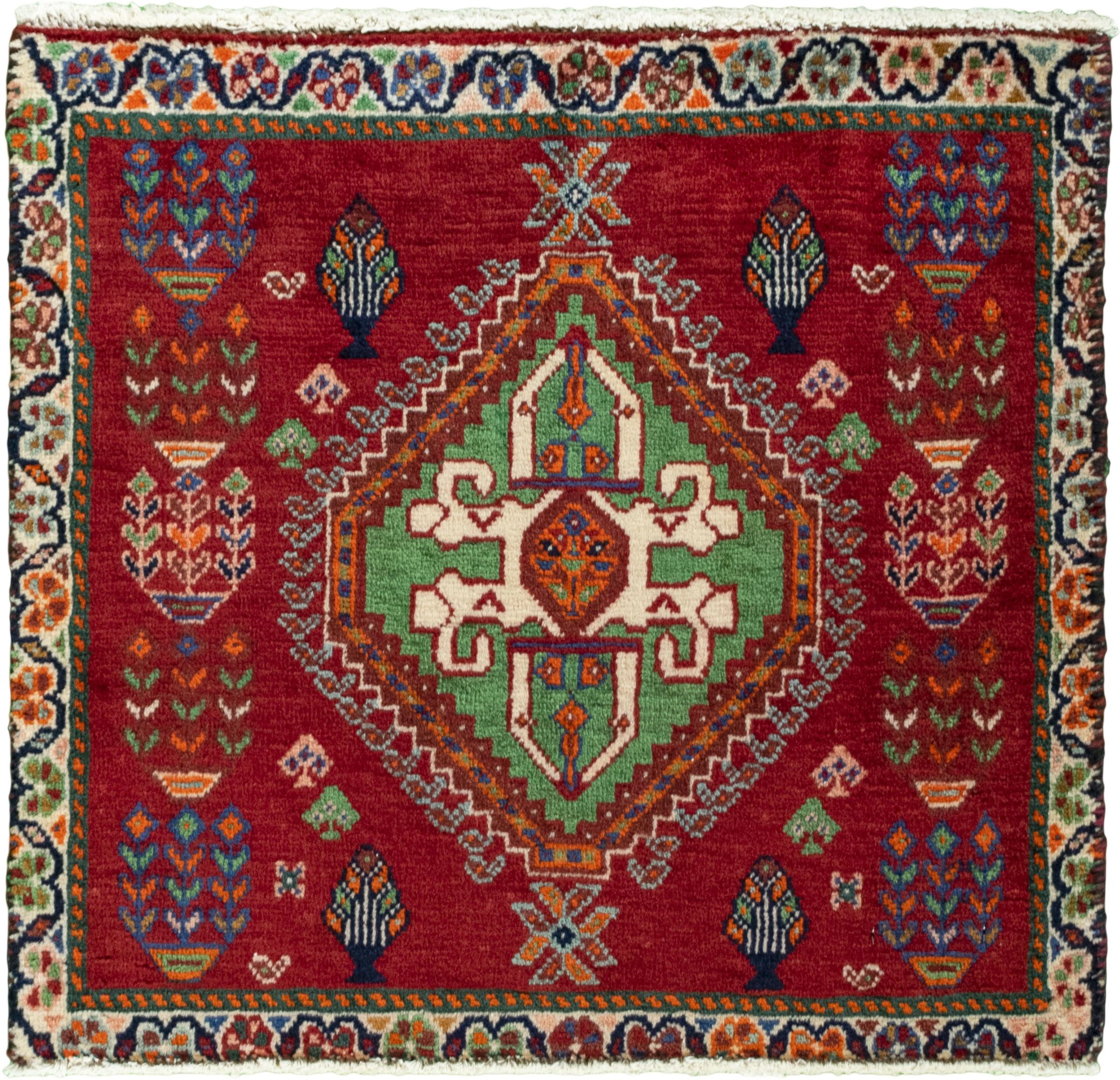Τετράγωνα χαλιά - Shiraz 60 x 56 cm