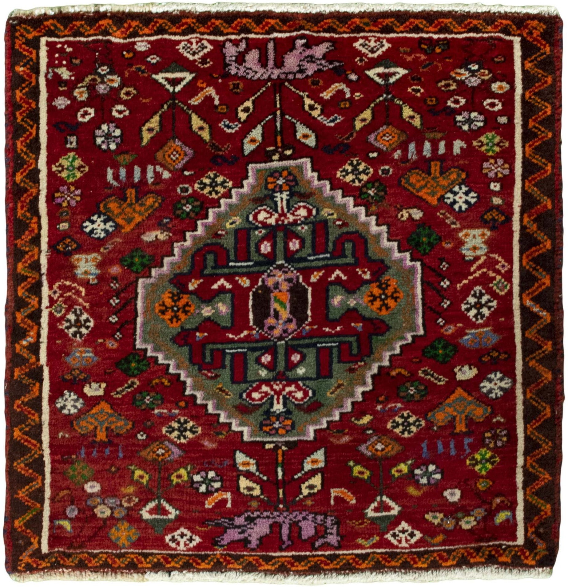 Τετράγωνα χαλιά - Shiraz 61 x 62 cm