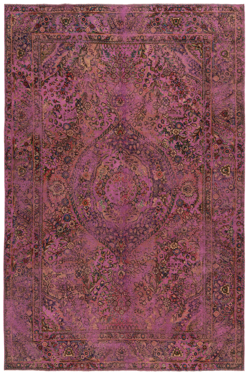Vintage Teppiche Rosa - Vintage 197 x 293 cm