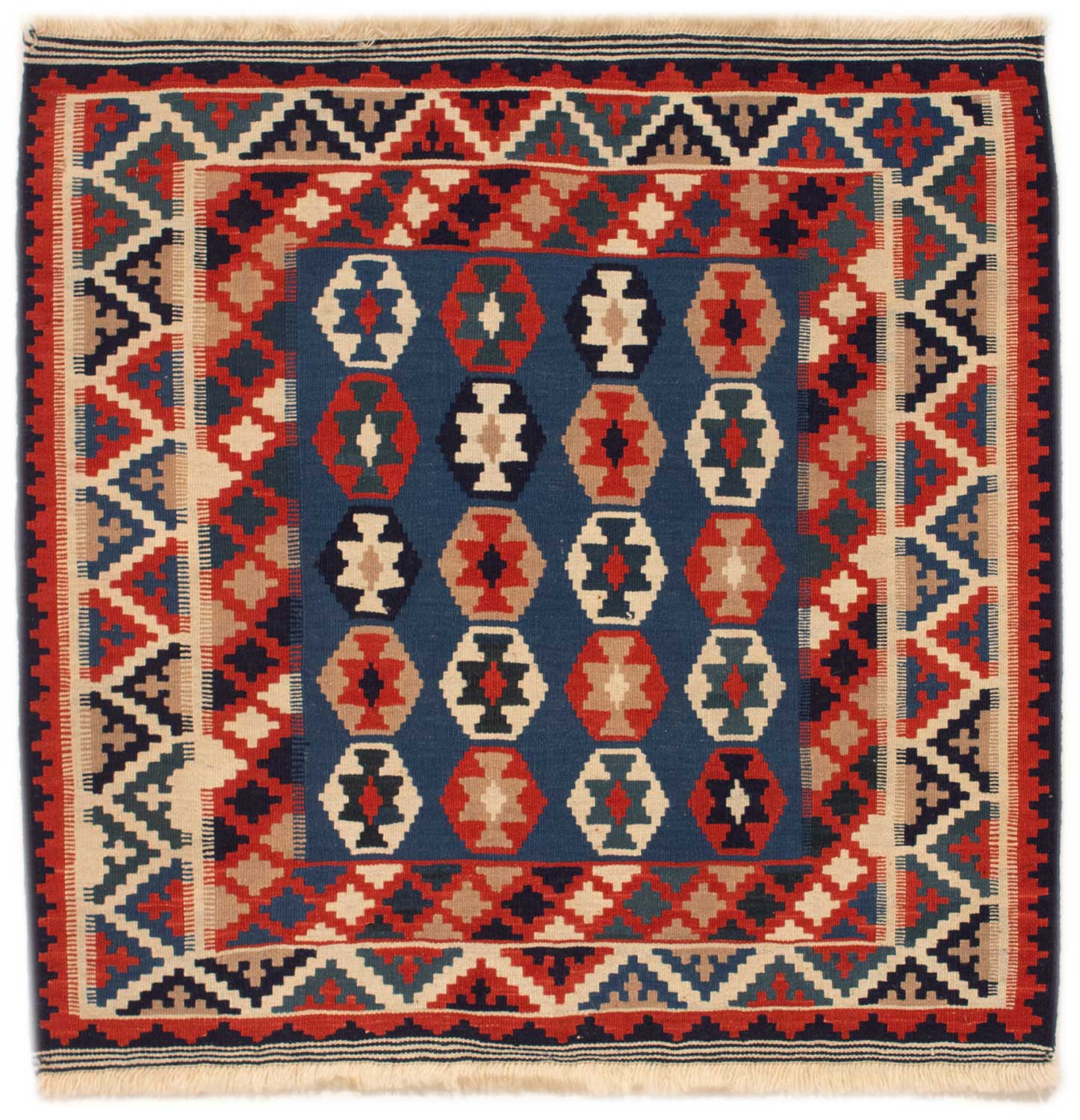 Kelim Teppiche Quadratisch - Kelim 100 x 103 cm
