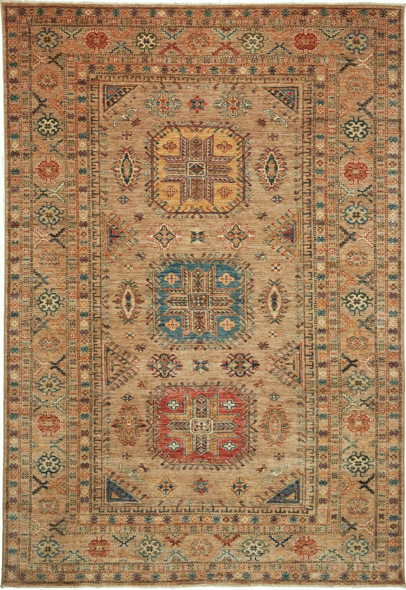Tapetes 200x300 - Kazak 206 x 296 cm