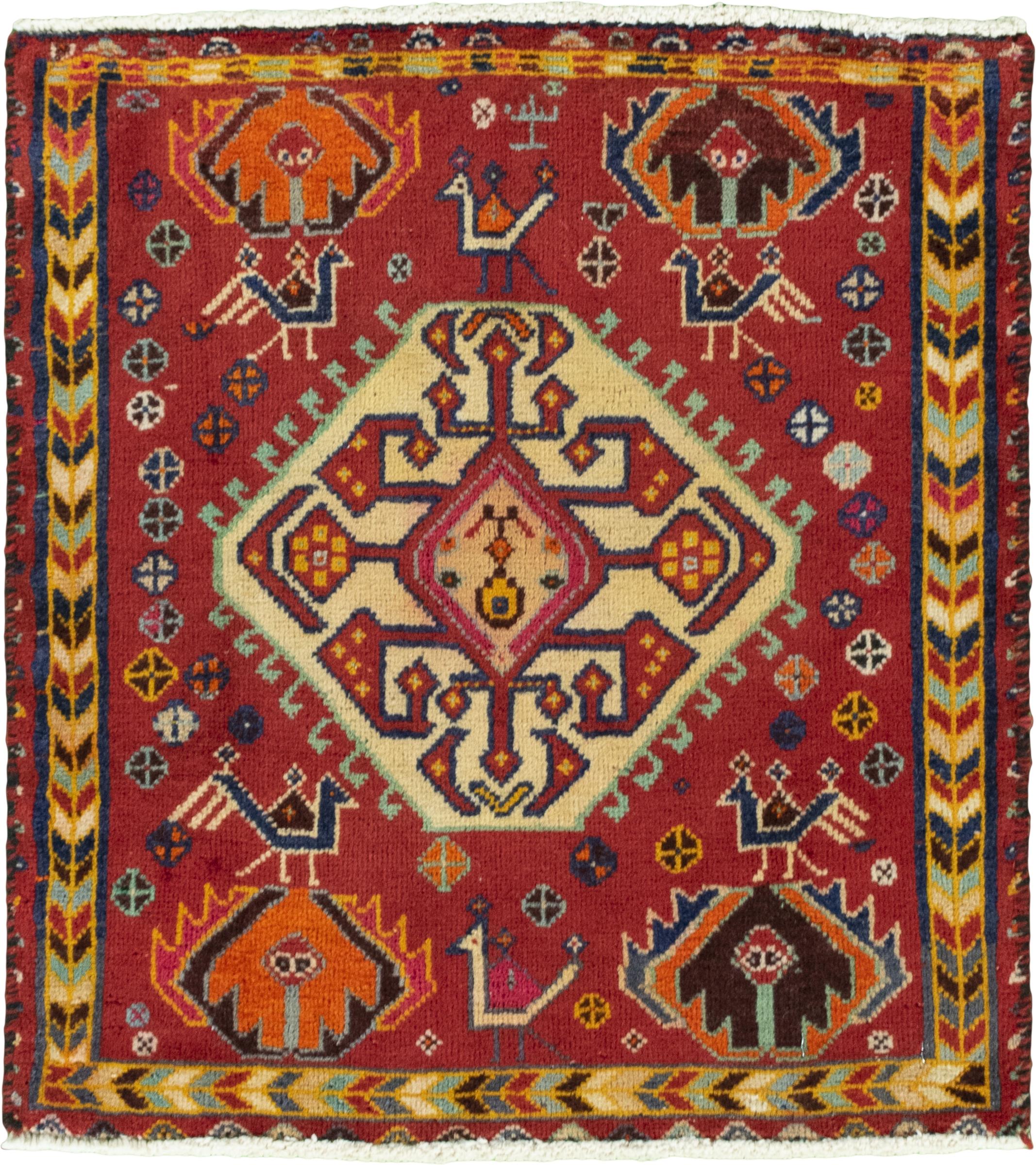 Τετράγωνα χαλιά - Shiraz 57 x 62 cm