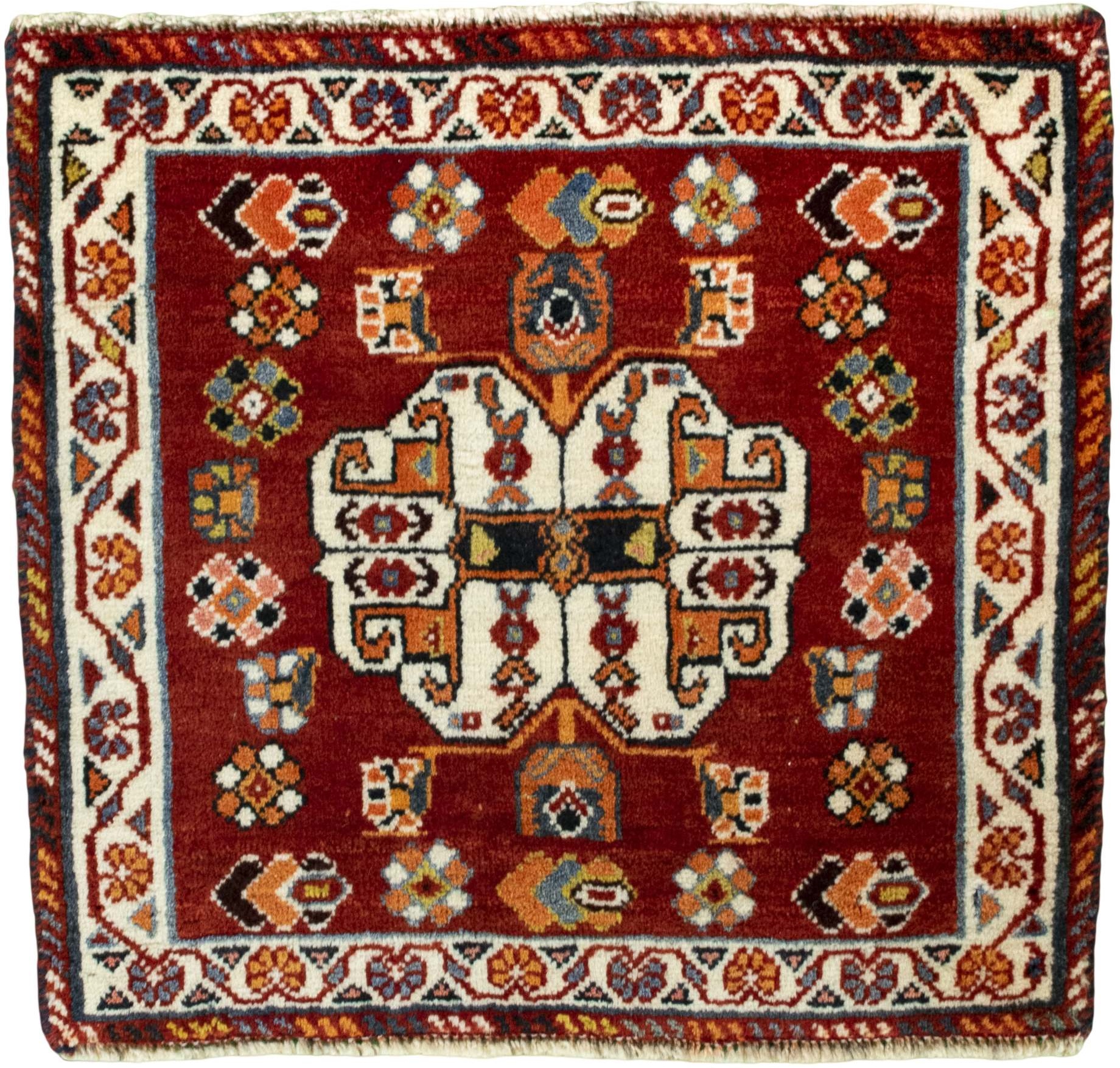 Teppich 50x50 - Shiraz 59 x 55 cm