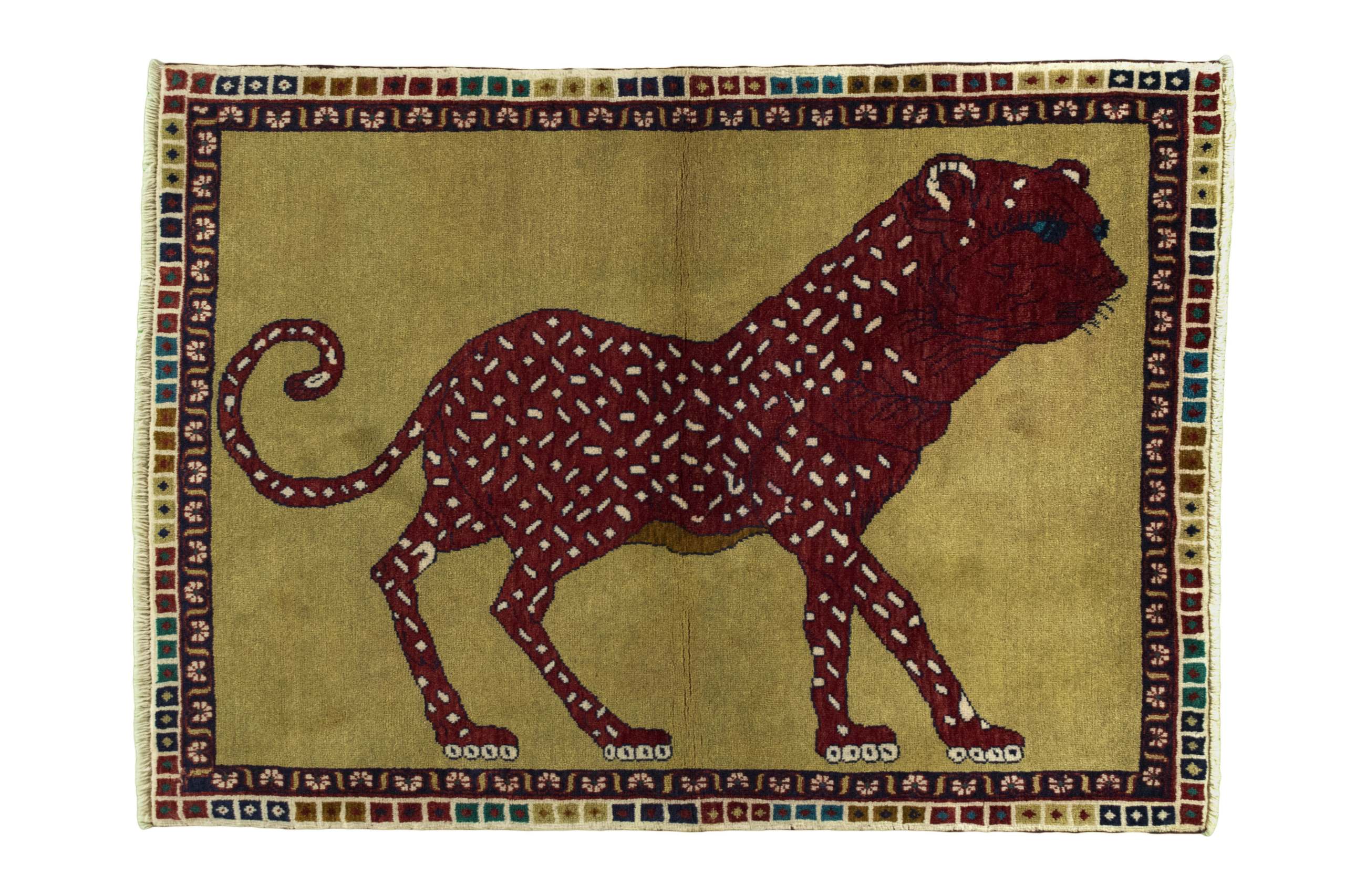 Gabbeh Teppiche - Gabbeh nature 112 x 155 cm