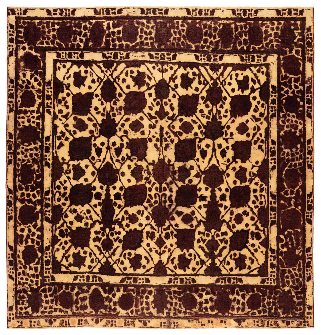 Kvadratisk Teppe 300x300 - Vintage 286 x 297 cm