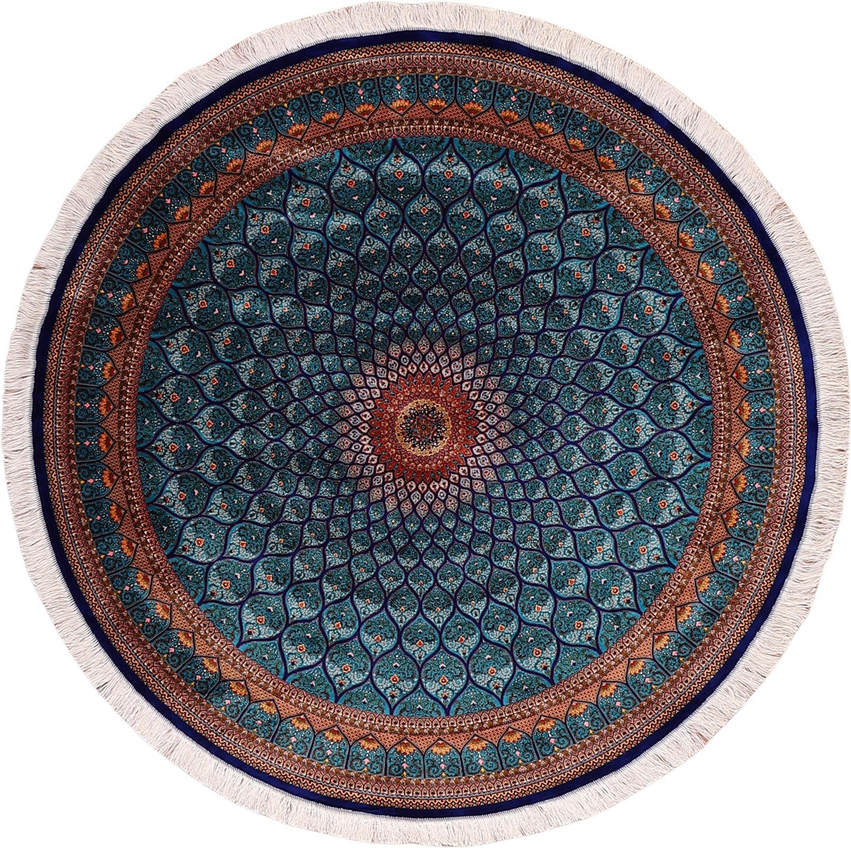 Tappeti rotondi - Ghom 200 x 200 cm
