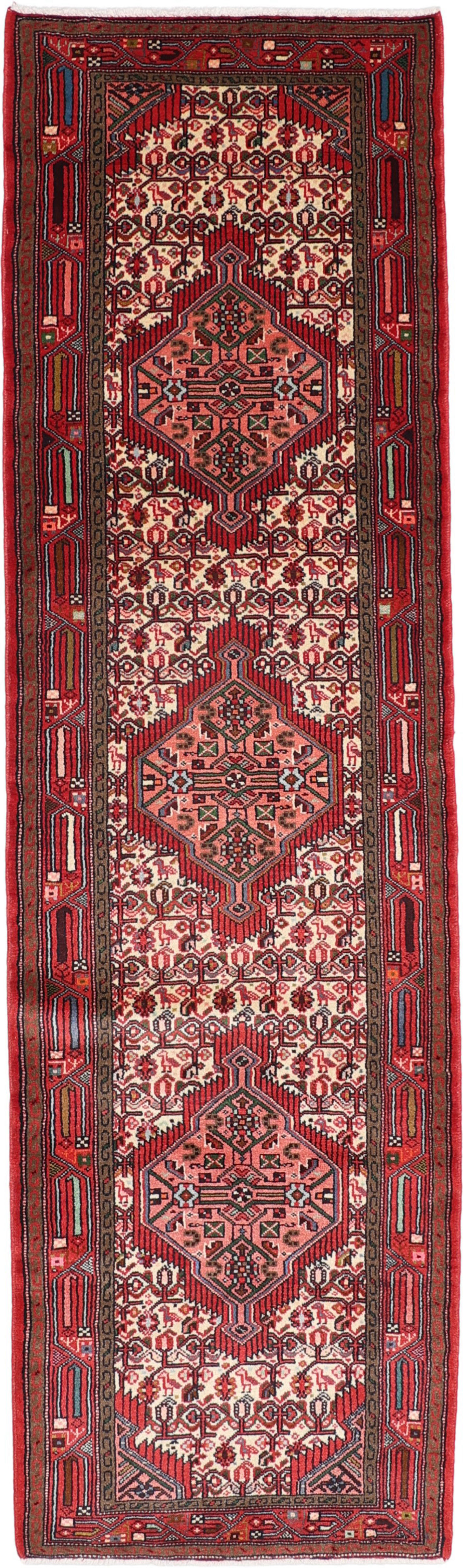 Teppich Läufer 80x300 - Hamadan 87 x 300 cm