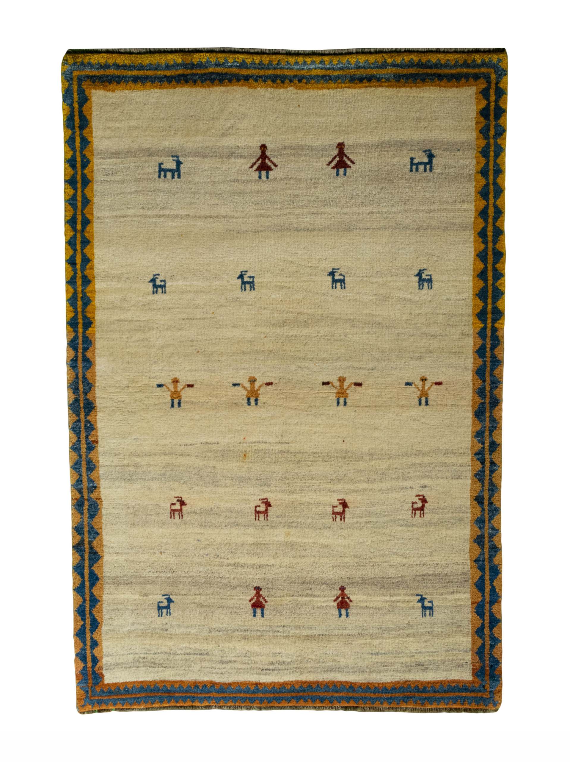 Teppiche 120x180 - Gabbeh 127 x 187 cm