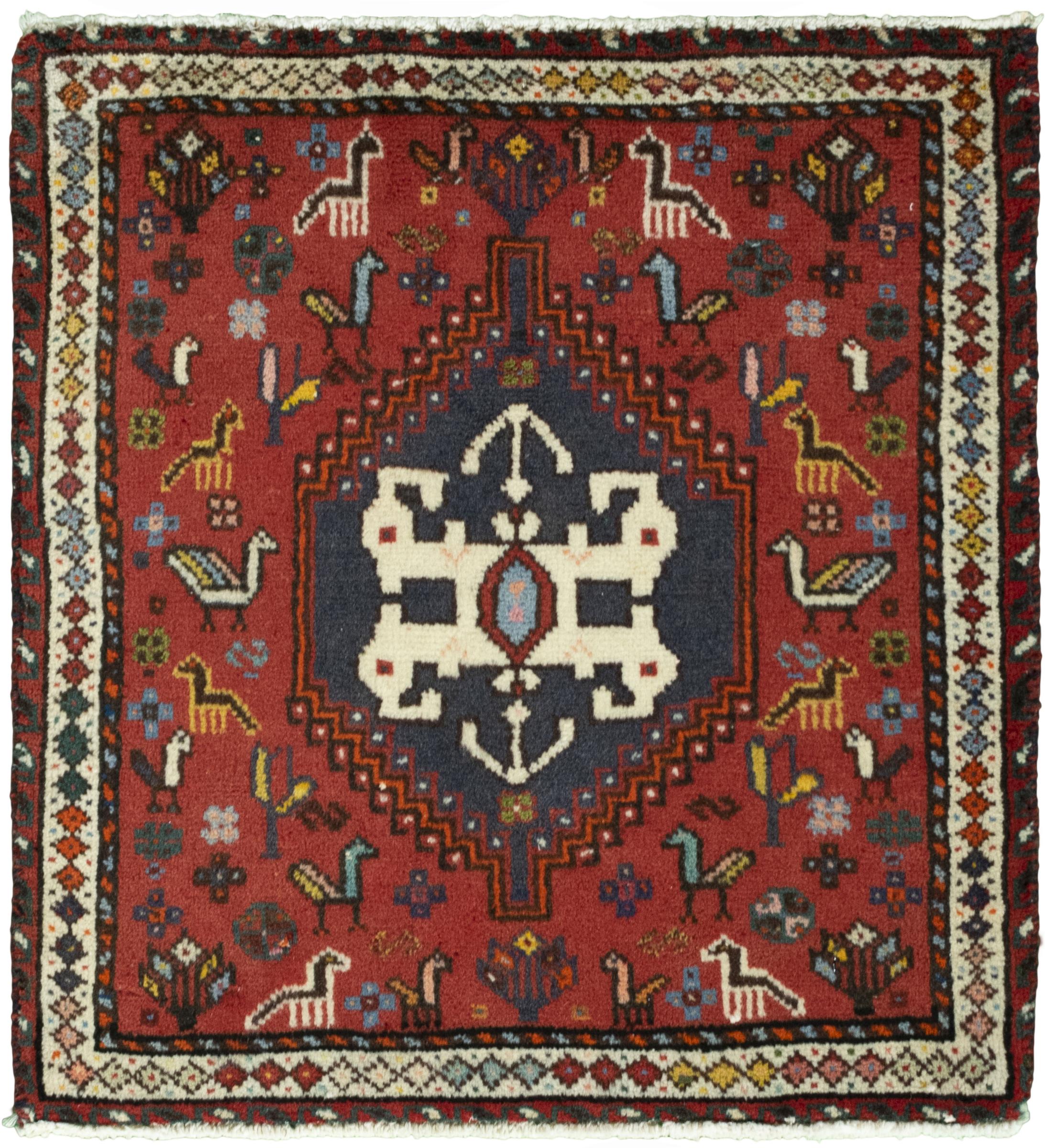 Τετράγωνα χαλιά - Shiraz 61 x 65 cm