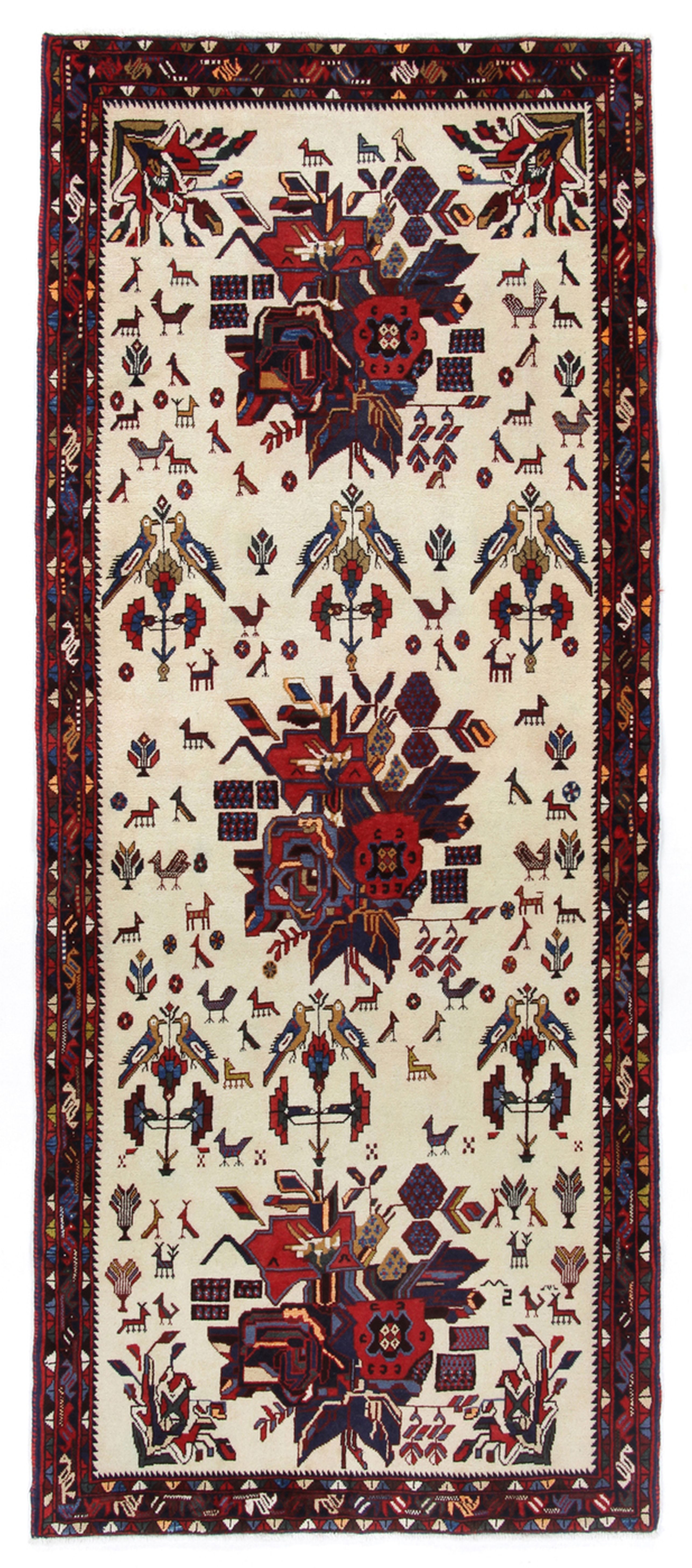 Teppich 110x250 - Afshar 107 x 255 cm