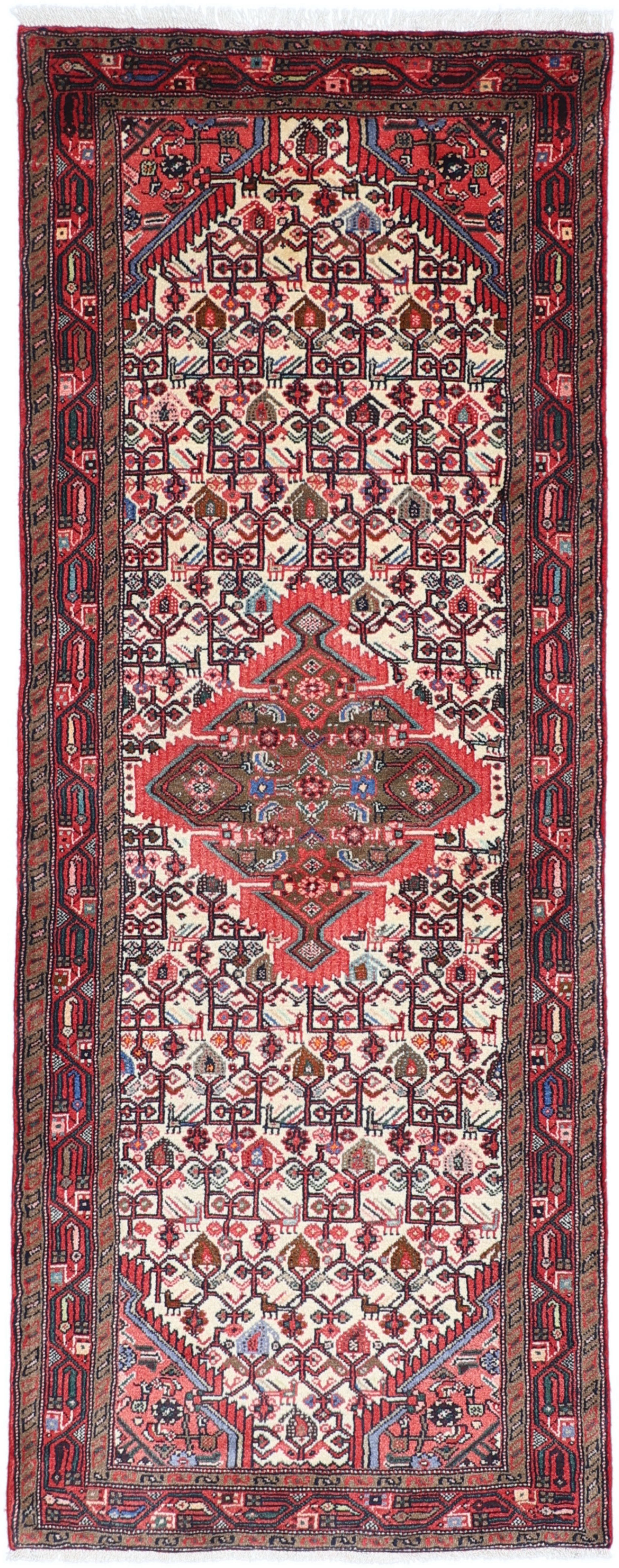 Teppich Läufer 80x200 - Hamadan 80 x 205 cm
