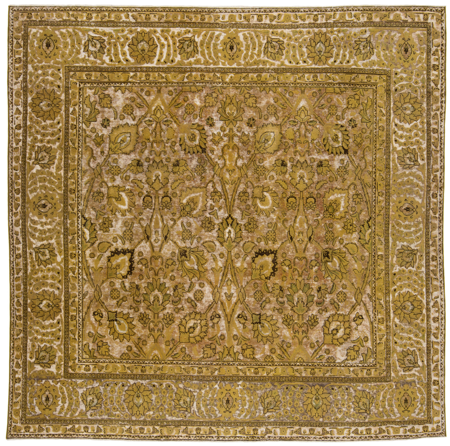 Kvadratisk Teppe 300x300 - Vintage 300 x 300 cm